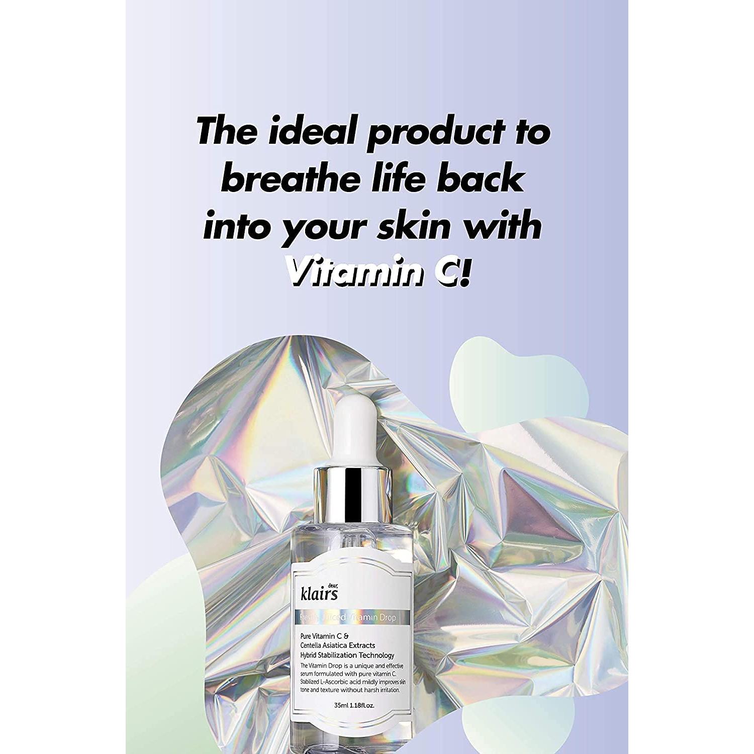 Suero de Vitamina C Fresca Klairs 35 ml - Belleza Coreana