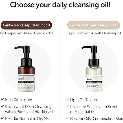 Aceite Limpiador DearKlairs 150 ml Piel Sensible Grasa Vegano