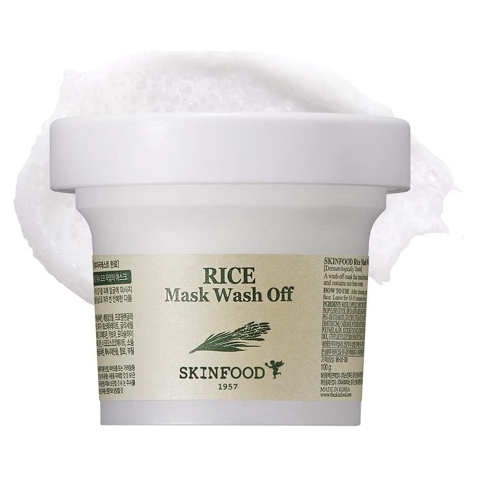 Mascarilla Exfoliante SKINFOOD de Arroz 99g - Suaviza Piel