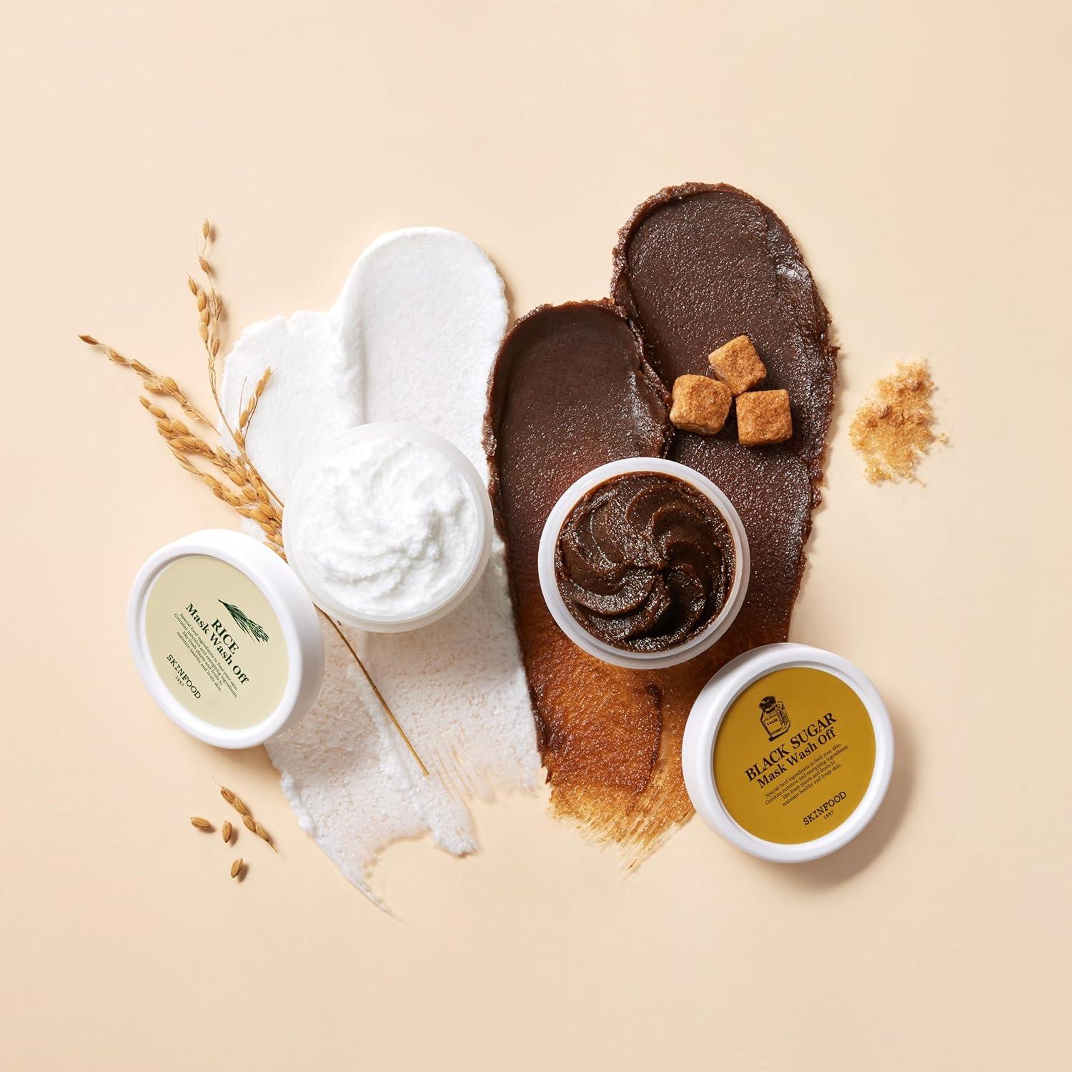 Mascarilla Exfoliante SKINFOOD de Arroz 99g - Suaviza Piel