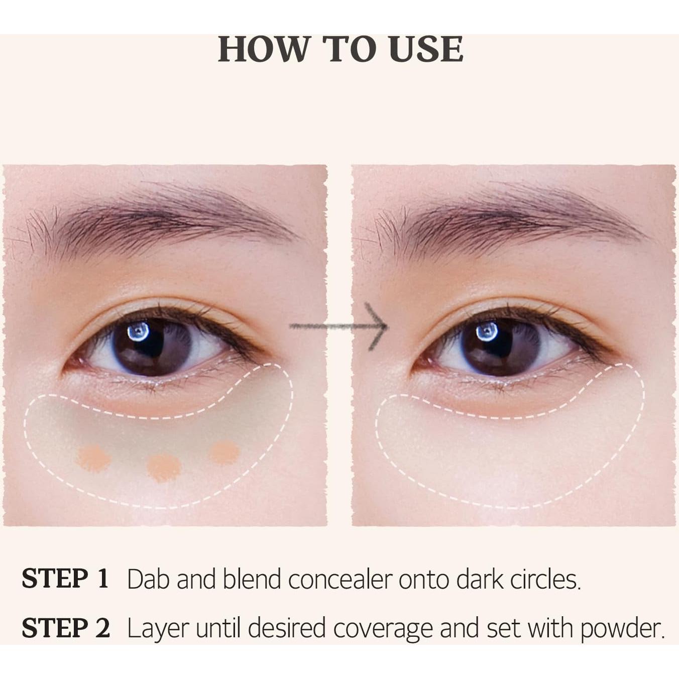 Corrector de Ojeras SKINFOOD Salmón 10g Beige