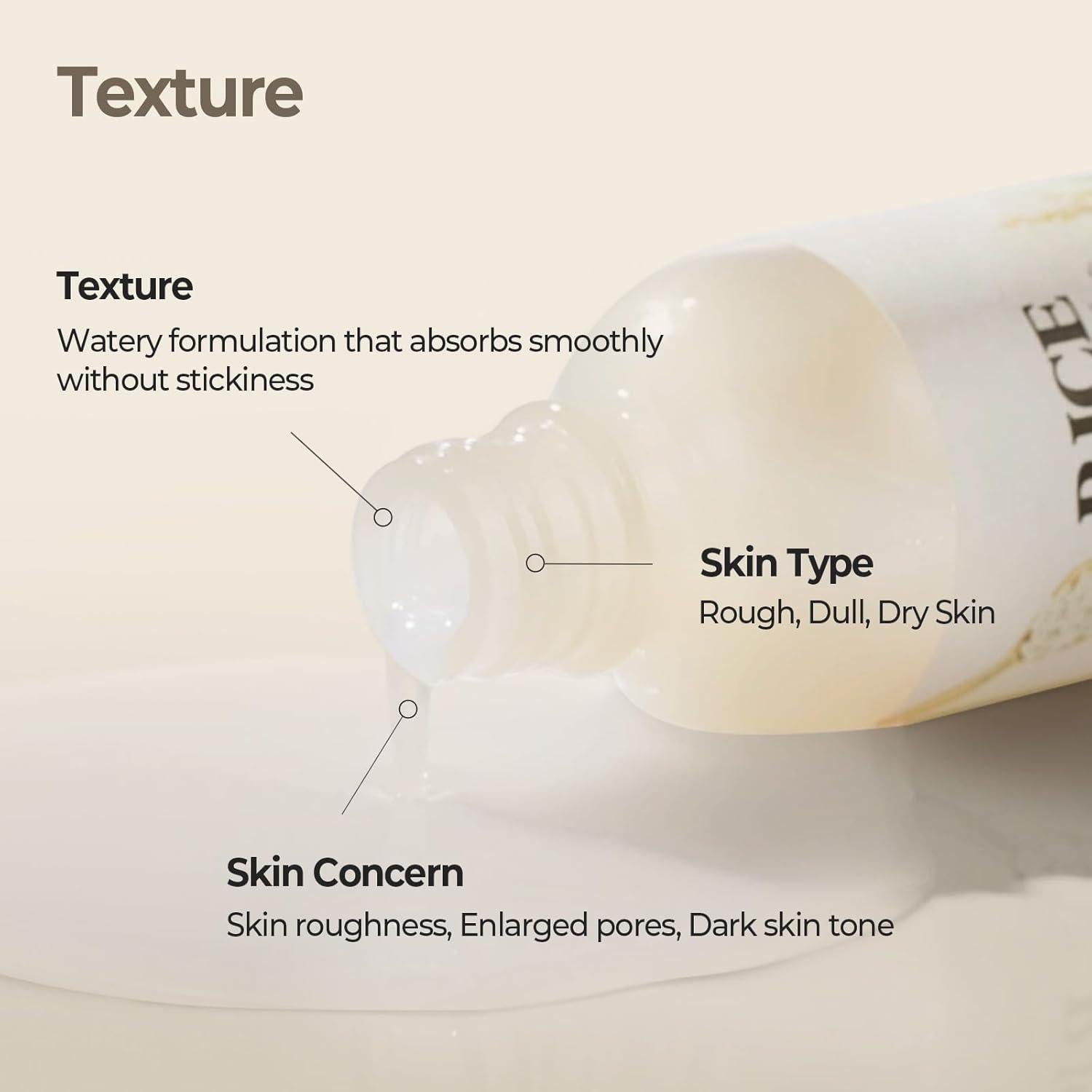 Tónico Facial Iluminador de Arroz Skinfood 160ml Vegano