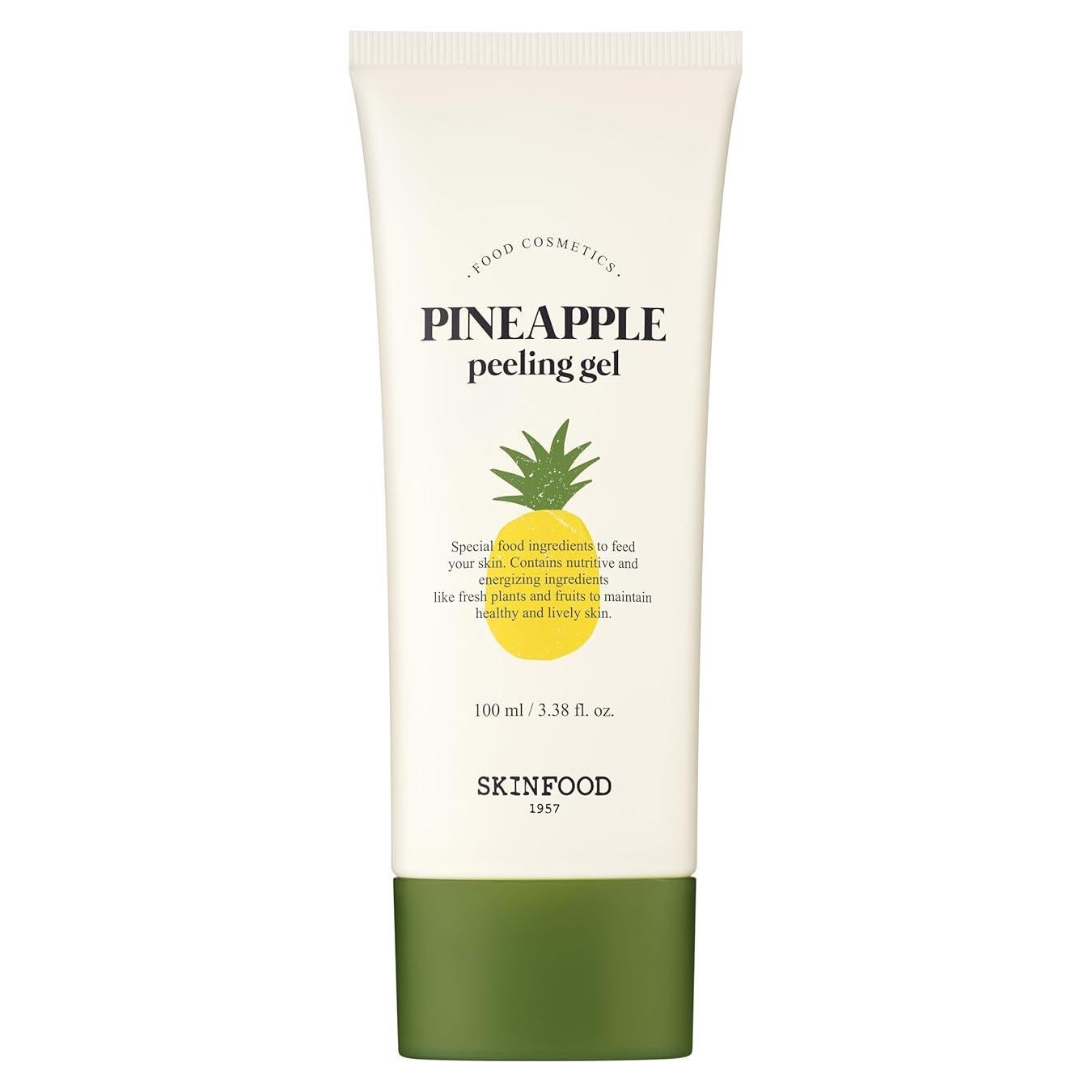 Gel Exfoliante Facial SKINFOOD Piña y Aloe 100ml - AHA