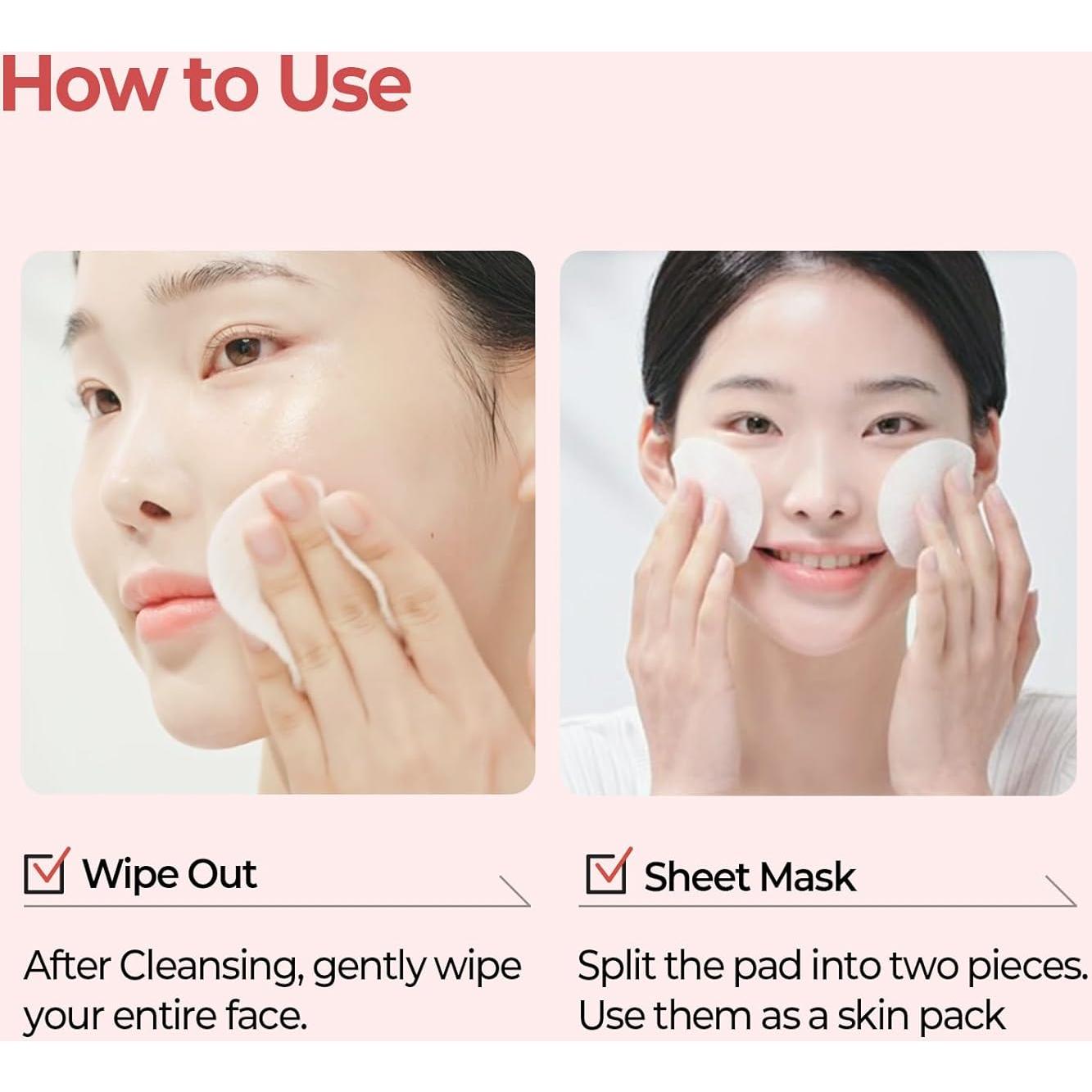 Almohadillas de Tónico Zinc PCA Durazno SKINFOOD 70 unidades