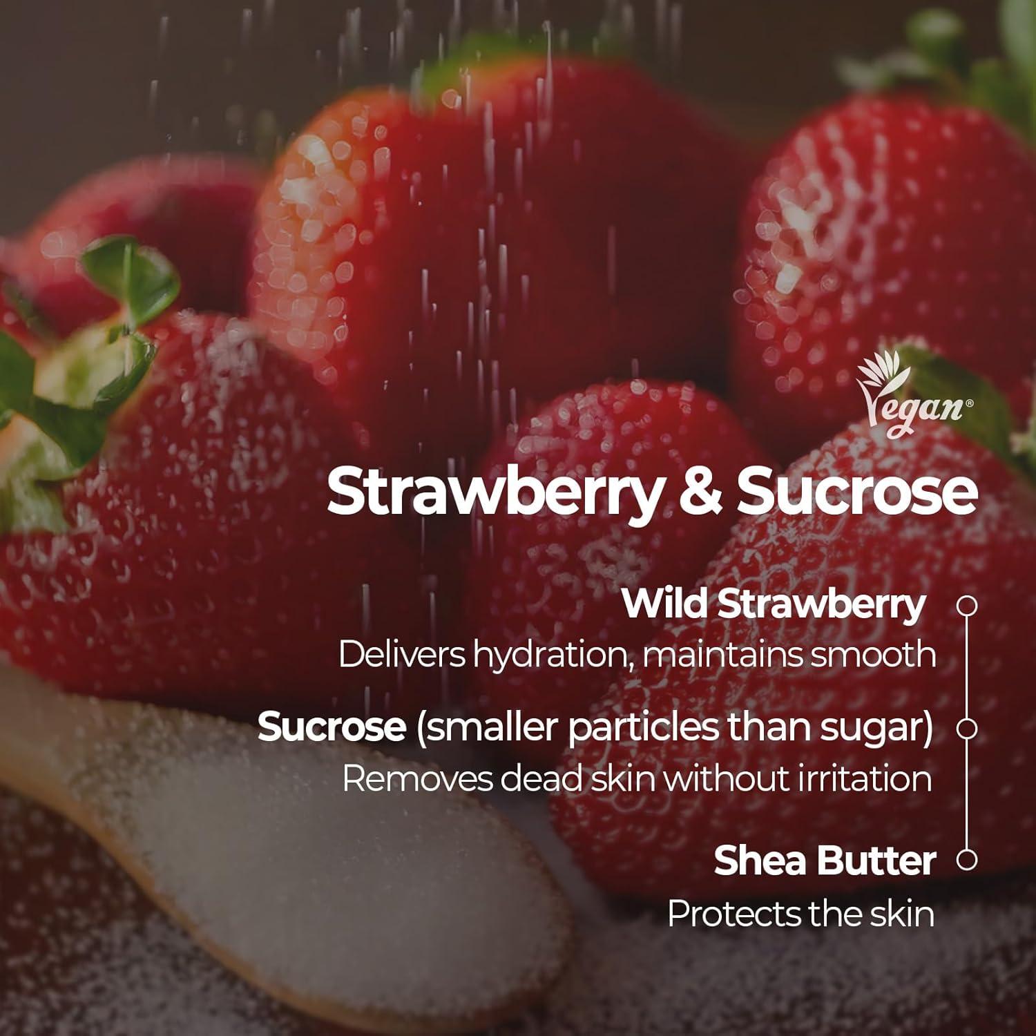 Exfoliante de Labios SKINFOOD Fresa 21 ml Hidratante Vegano