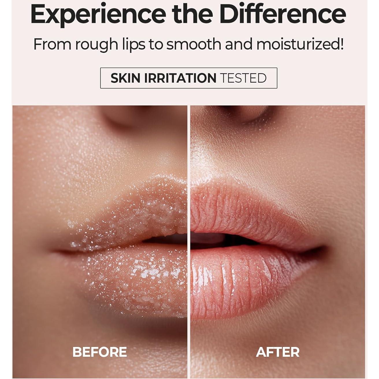 Exfoliante de Labios SKINFOOD Fresa 21 ml Hidratante Vegano