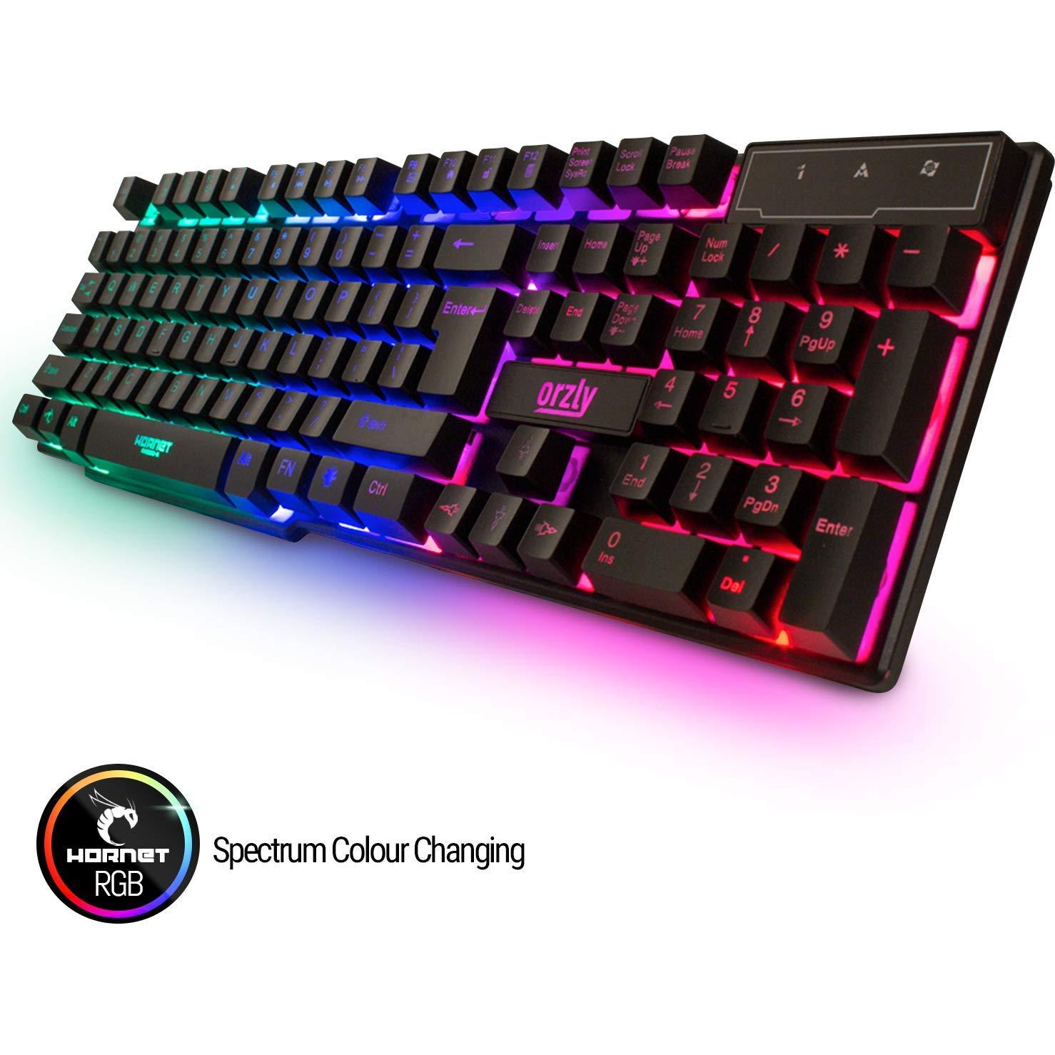 Paquete Gaming Orzly RX-250 Teclado, Ratón, Auriculares