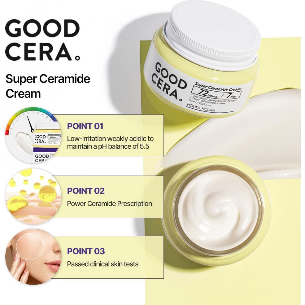 Crema Facial Hidratante HOLIKA HOLIKA Good Cera 59.8 ml