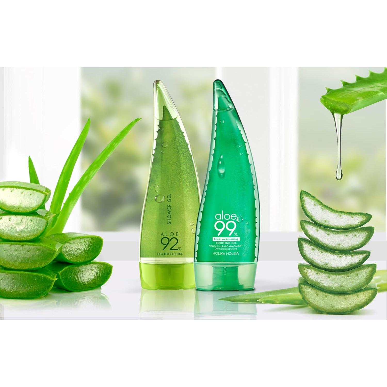 Gel de Ducha Holika Holika Aloe 92% 240 ml Vegano Hipoalergénico