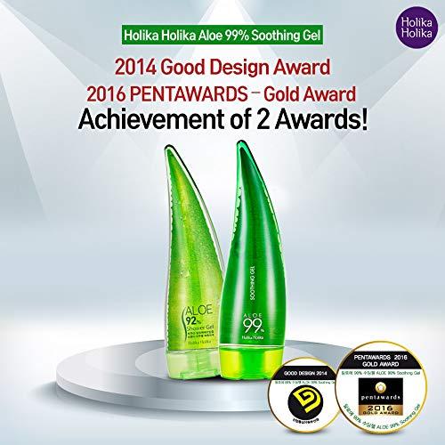 Gel de Ducha Holika Holika Aloe 92% 240 ml Vegano Hipoalergénico