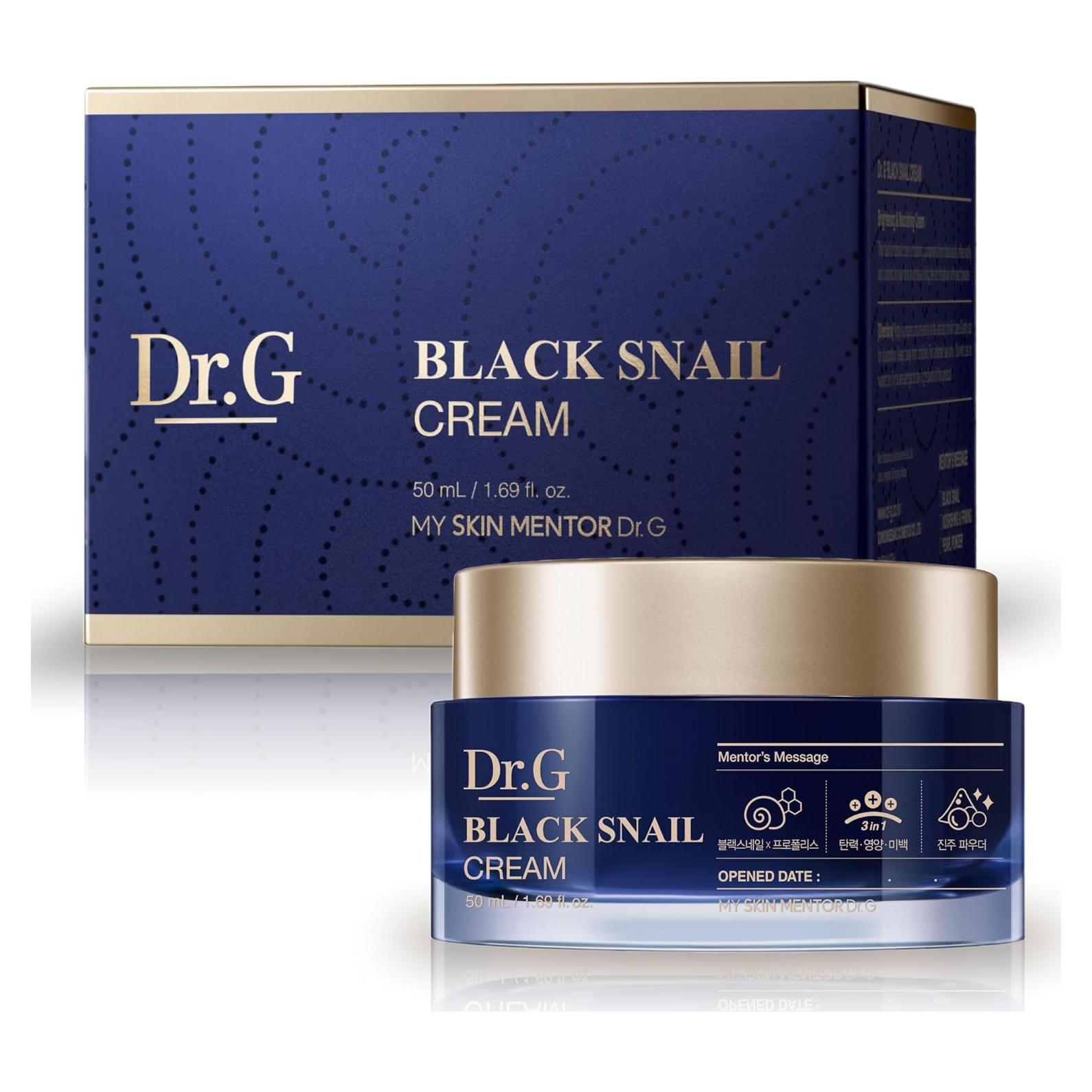 Crema Hidratante Facial Dr.G con Mucina de Caracol 50ml