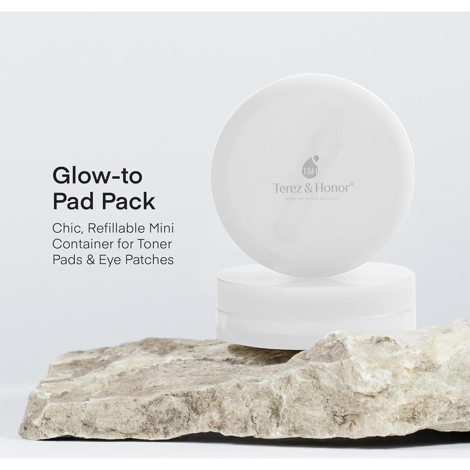 Contenedores de Viaje Terez & Honor para Cuidado de Piel - 2 Piezas