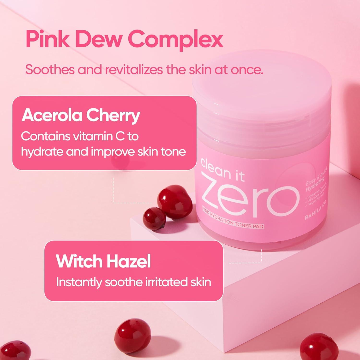 Almohadillas de Hidratación Rosa BANILA CO - 70 Unidades