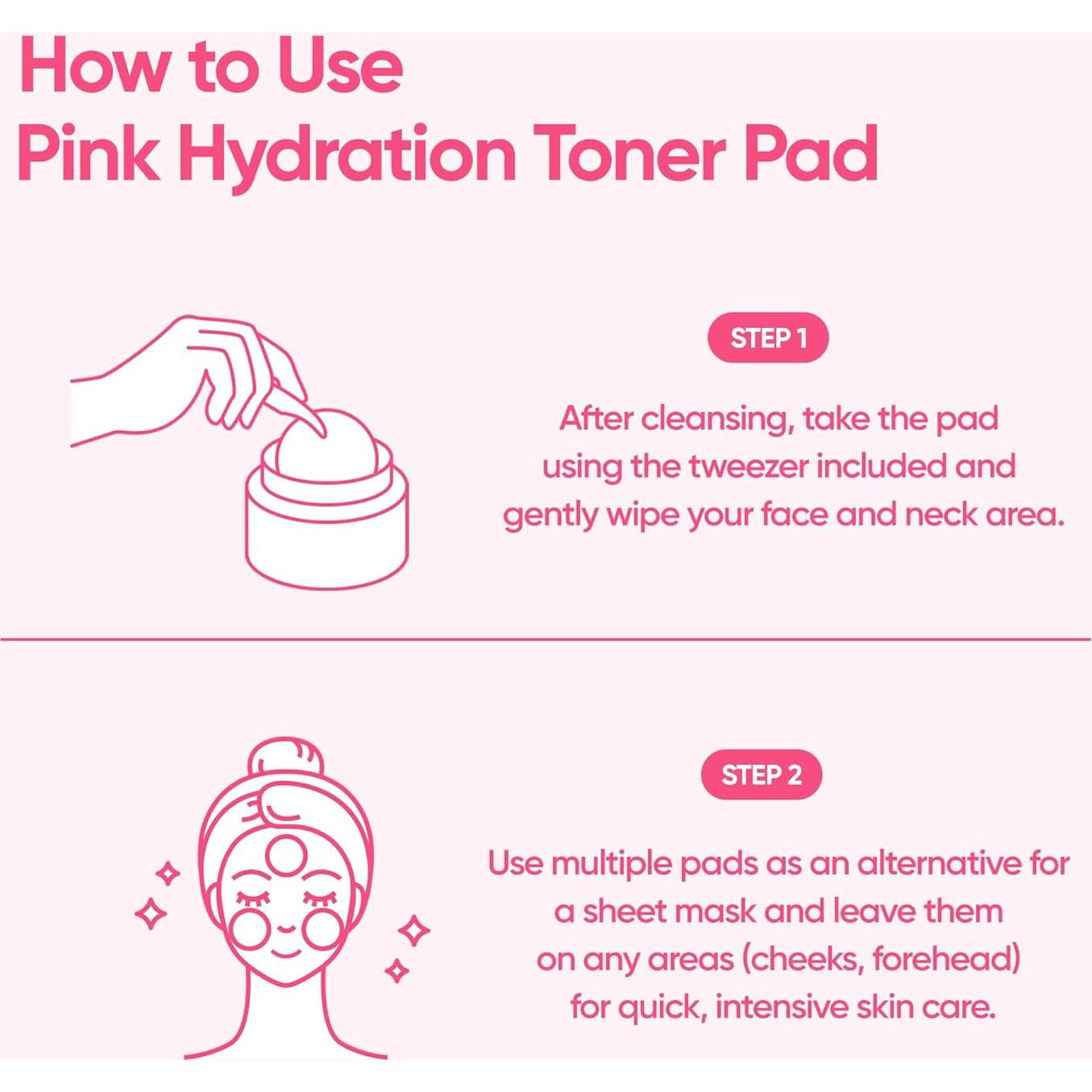 Almohadillas de Hidratación Rosa BANILA CO - 70 Unidades