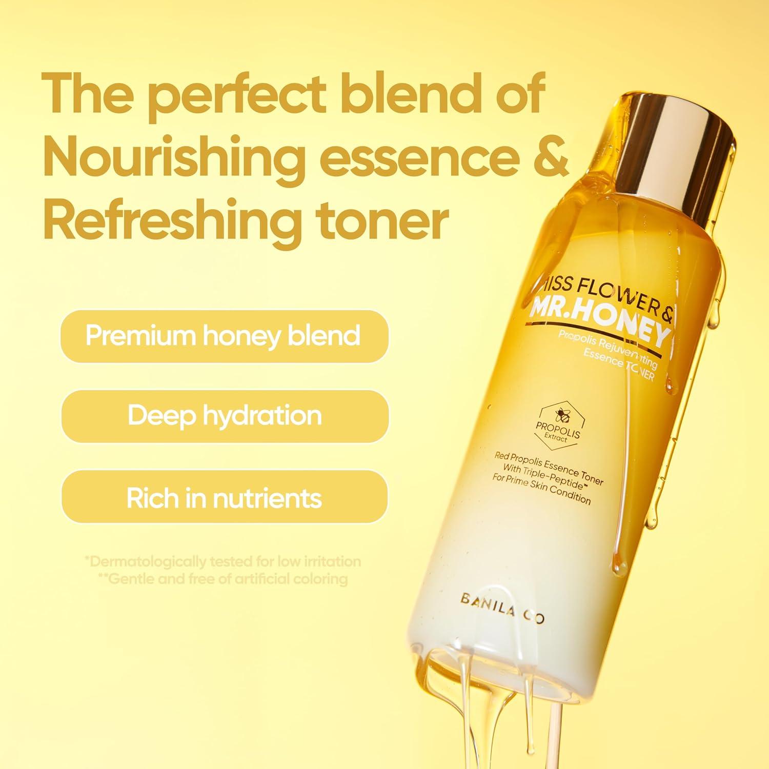 Tónico Hidratante Banila Co Miss Flower Propolis 190ml