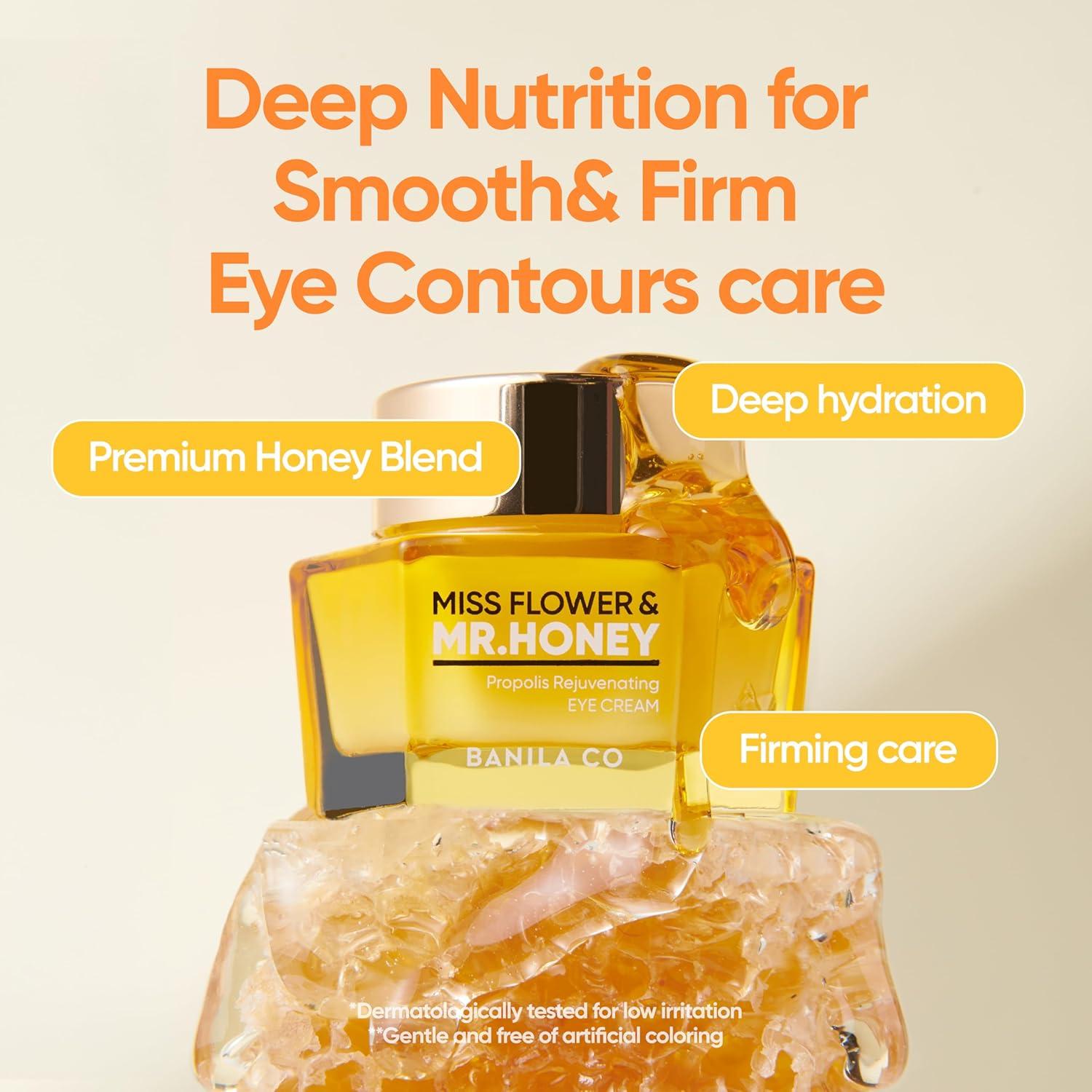 Crema Rejuvenecedora para Ojos BANILA CO con Propolis 20 ml