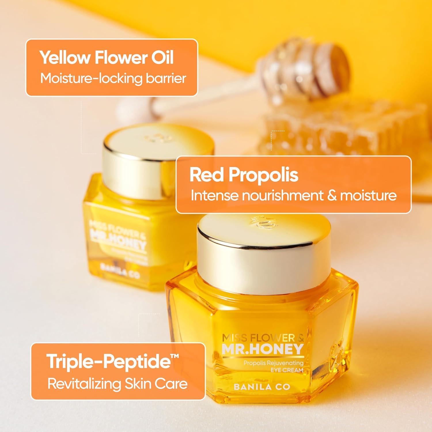 Crema Rejuvenecedora para Ojos BANILA CO con Propolis 20 ml