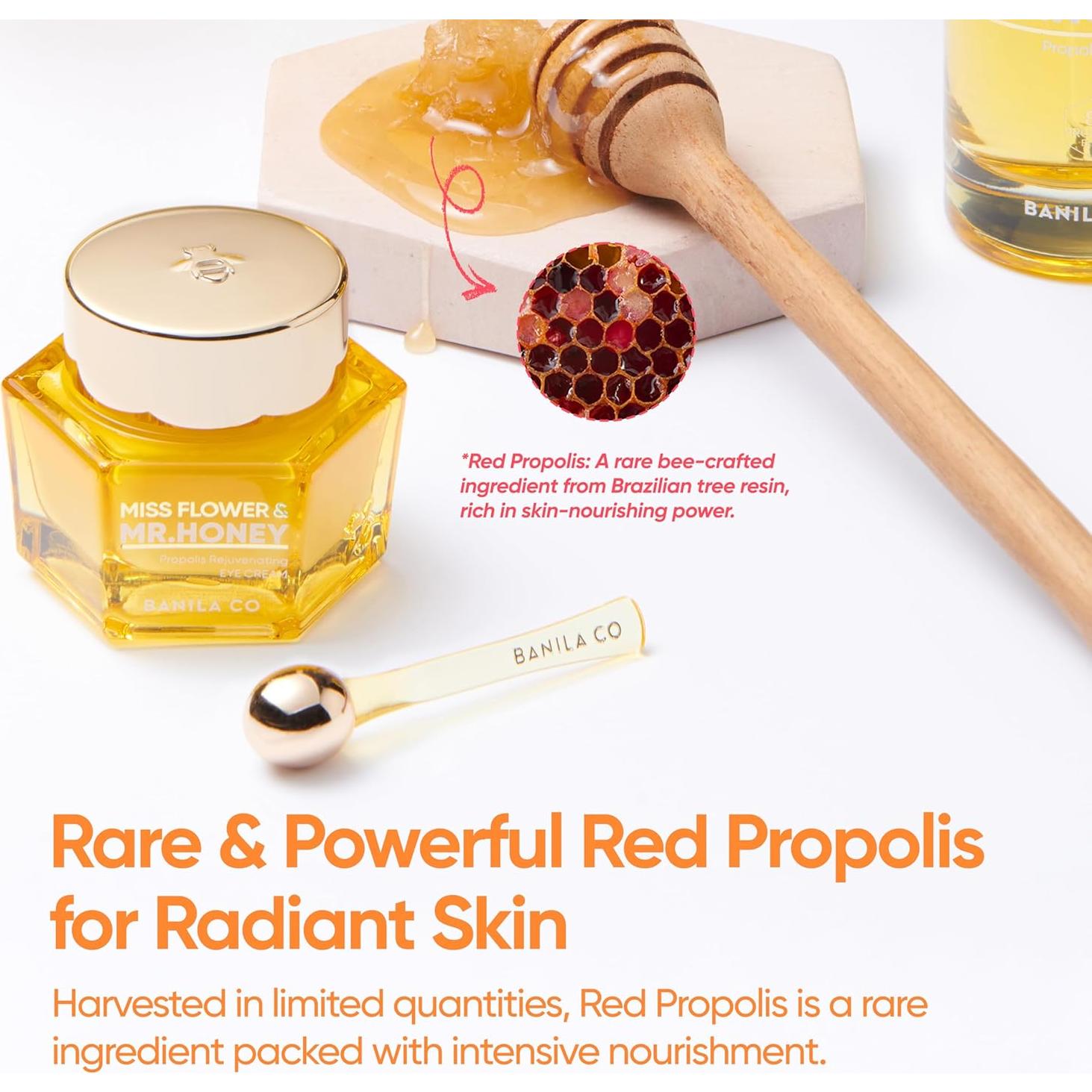 Crema Rejuvenecedora para Ojos BANILA CO con Propolis 20 ml