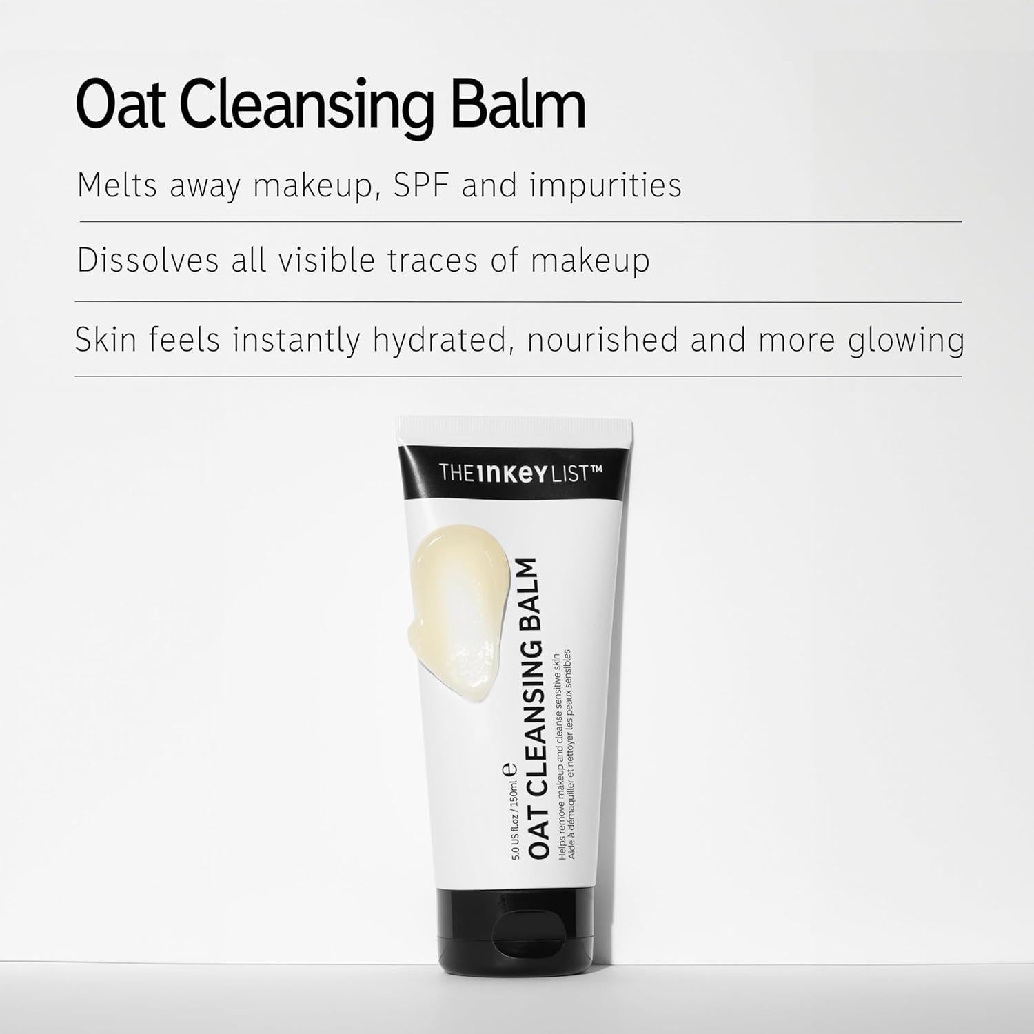 Bálsamo Limpiador de Avena The INKEY List 150ml - Vegano