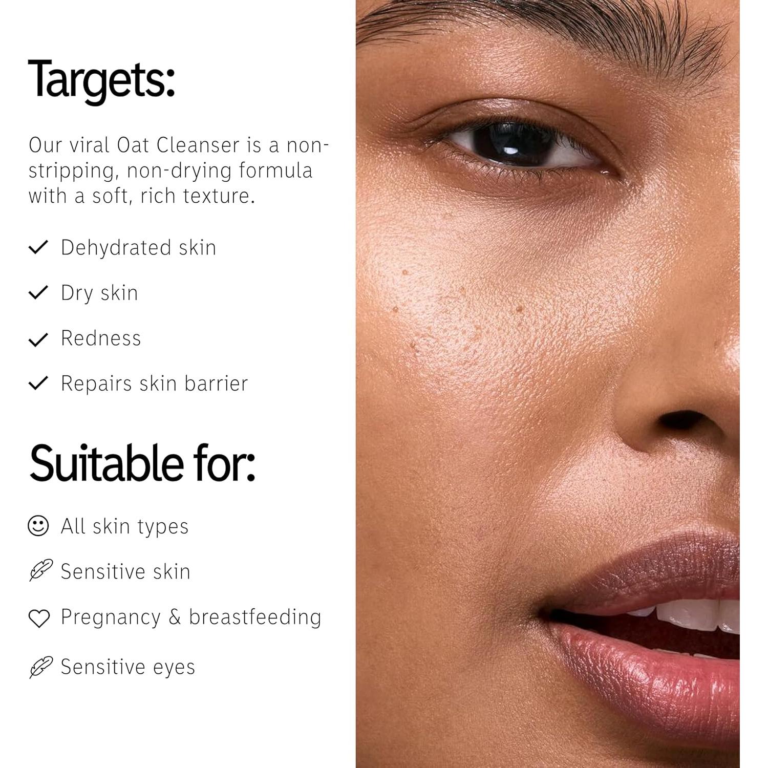 Bálsamo Limpiador de Avena The INKEY List 150ml - Vegano