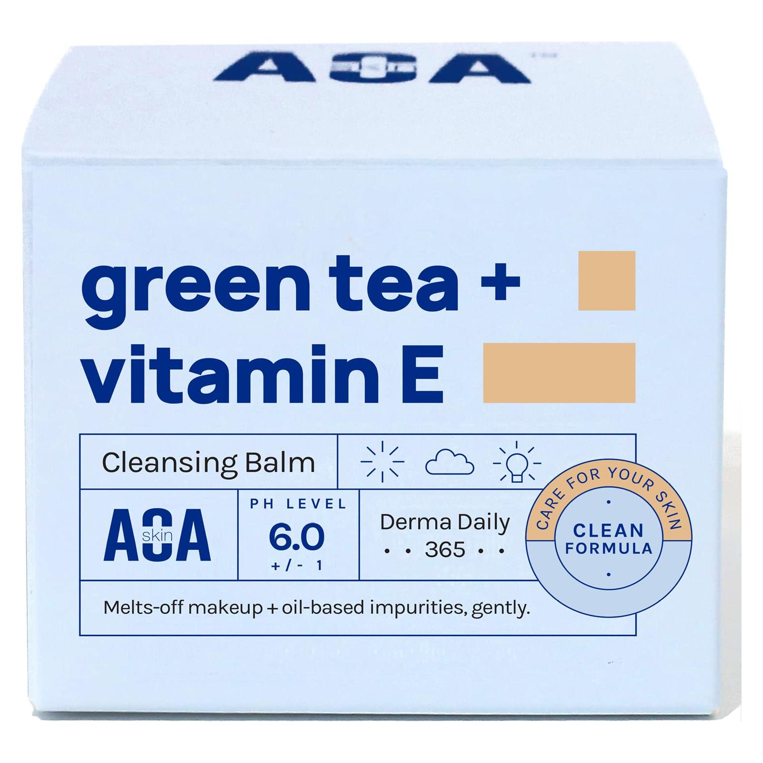 Bálsamo Limpiador AOA Studio Té Verde y Vitamina E 100 ml