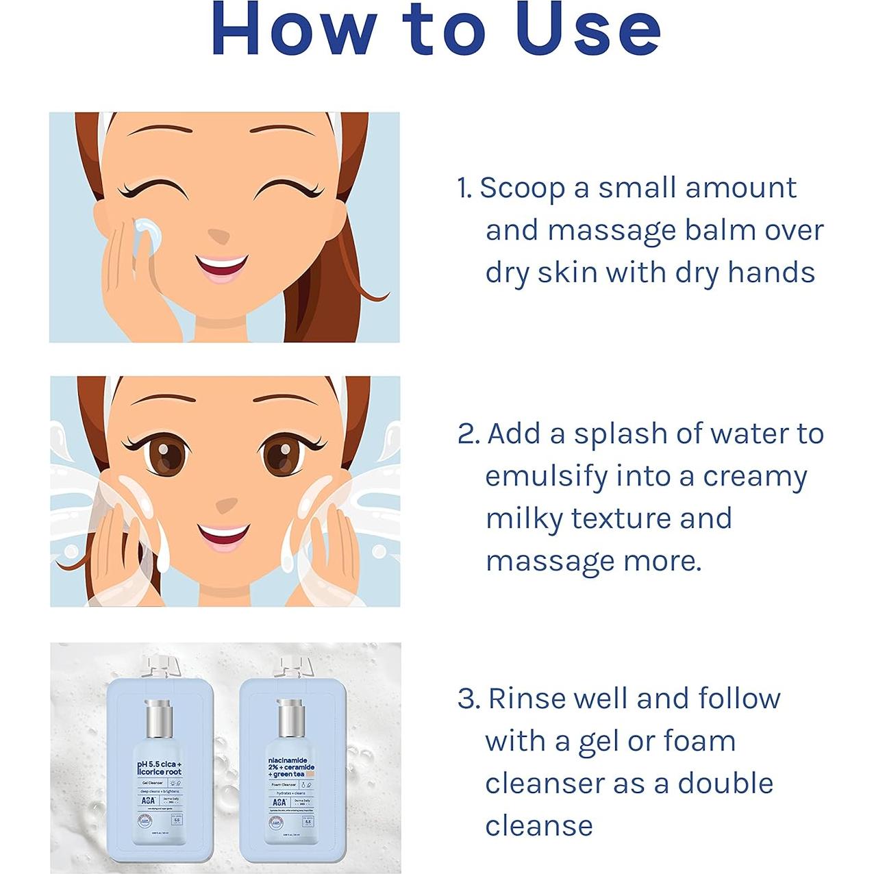 Bálsamo Limpiador AOA Studio Té Verde y Vitamina E 100 ml