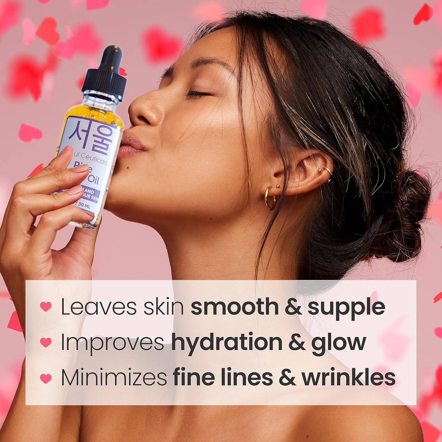 Aceite Brillante de Salvado de Arroz SeoulCeuticals 30ml - K Beauty