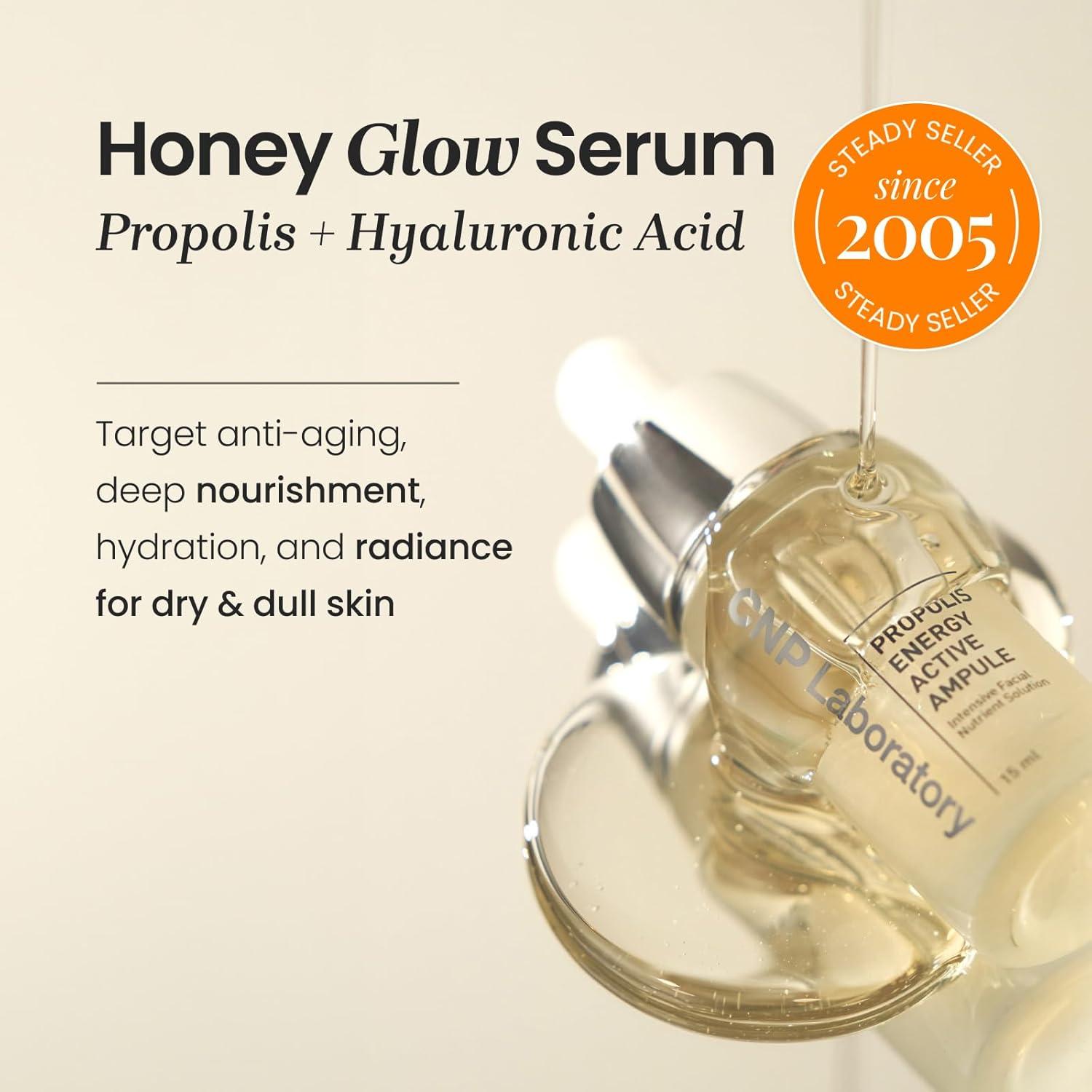 Suero Honey Glow CNP 15 ml - Ácido Hialurónico y Propóleo