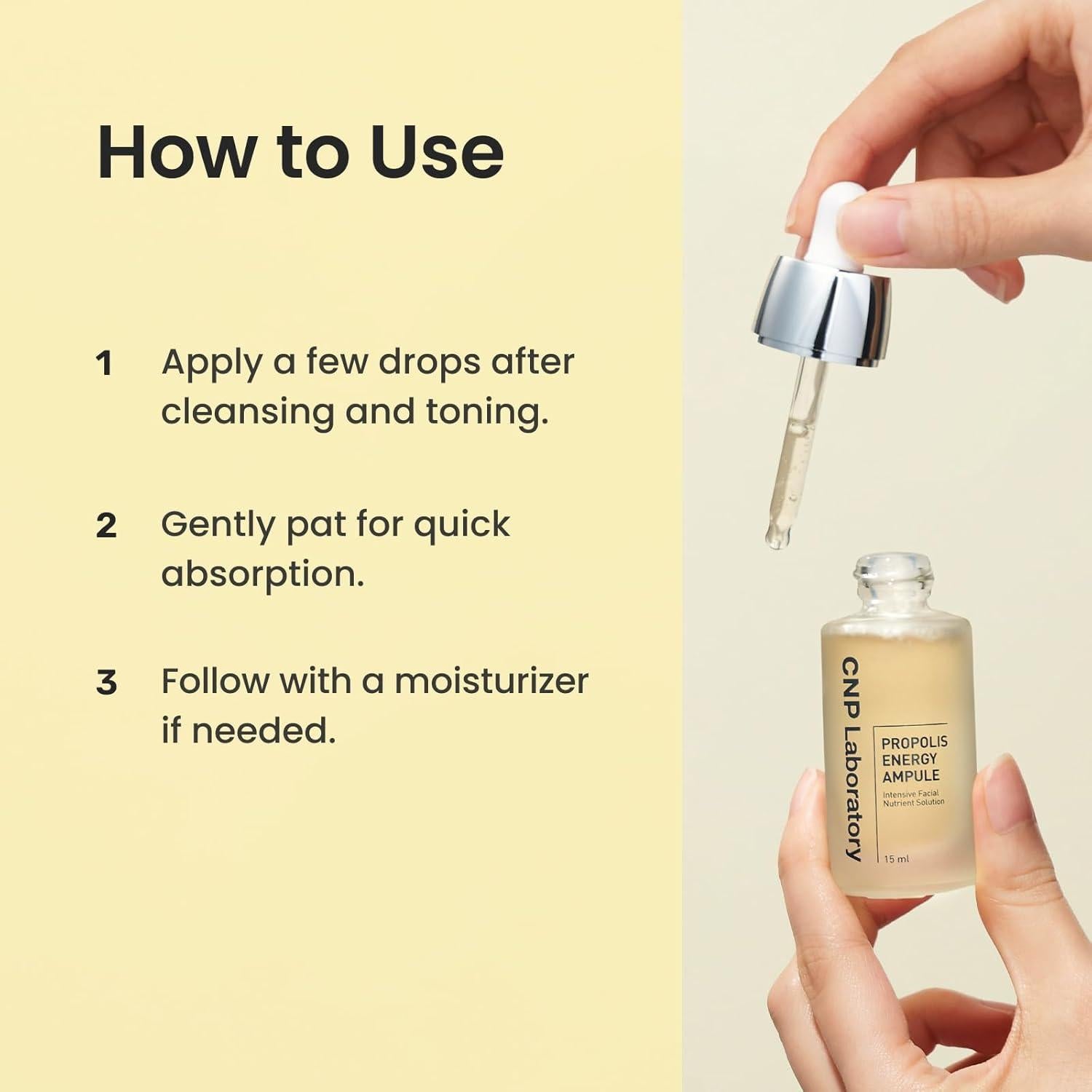 Suero Honey Glow CNP 15 ml - Ácido Hialurónico y Propóleo