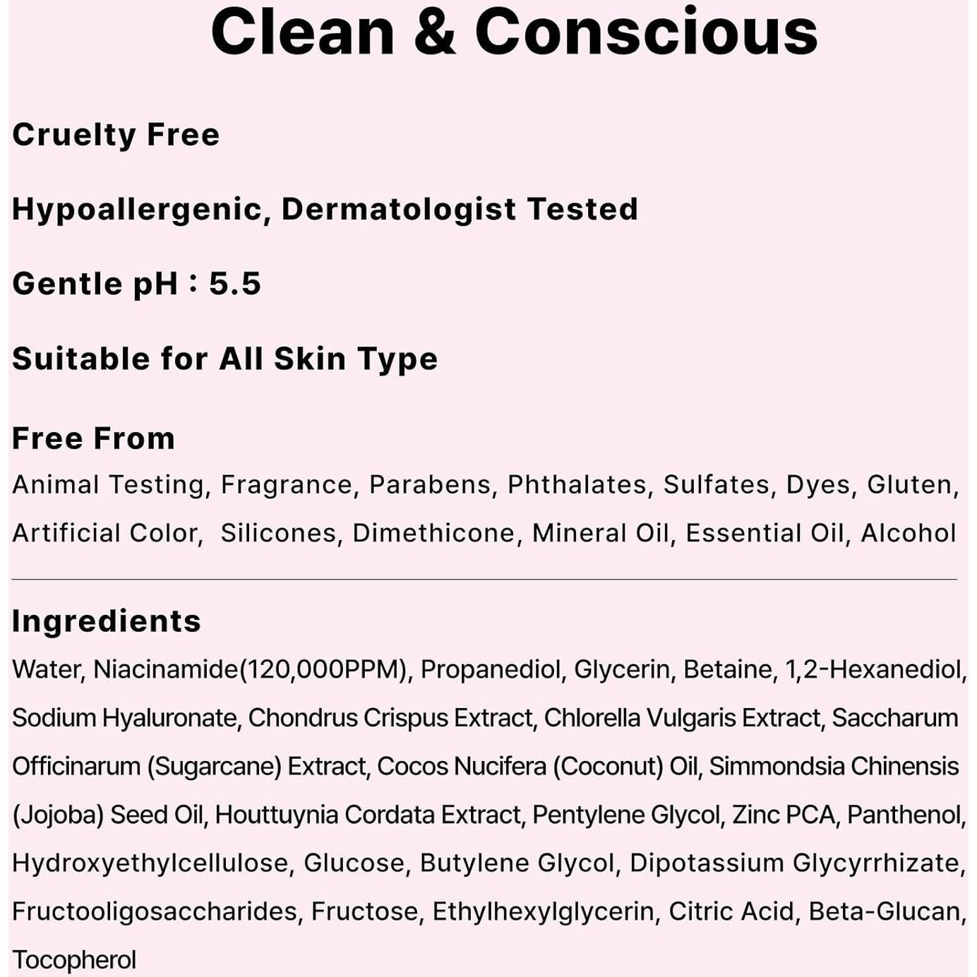 Suero de Niacinamida 12% y Zinc PCA 1% DearMYDEW 30 ml