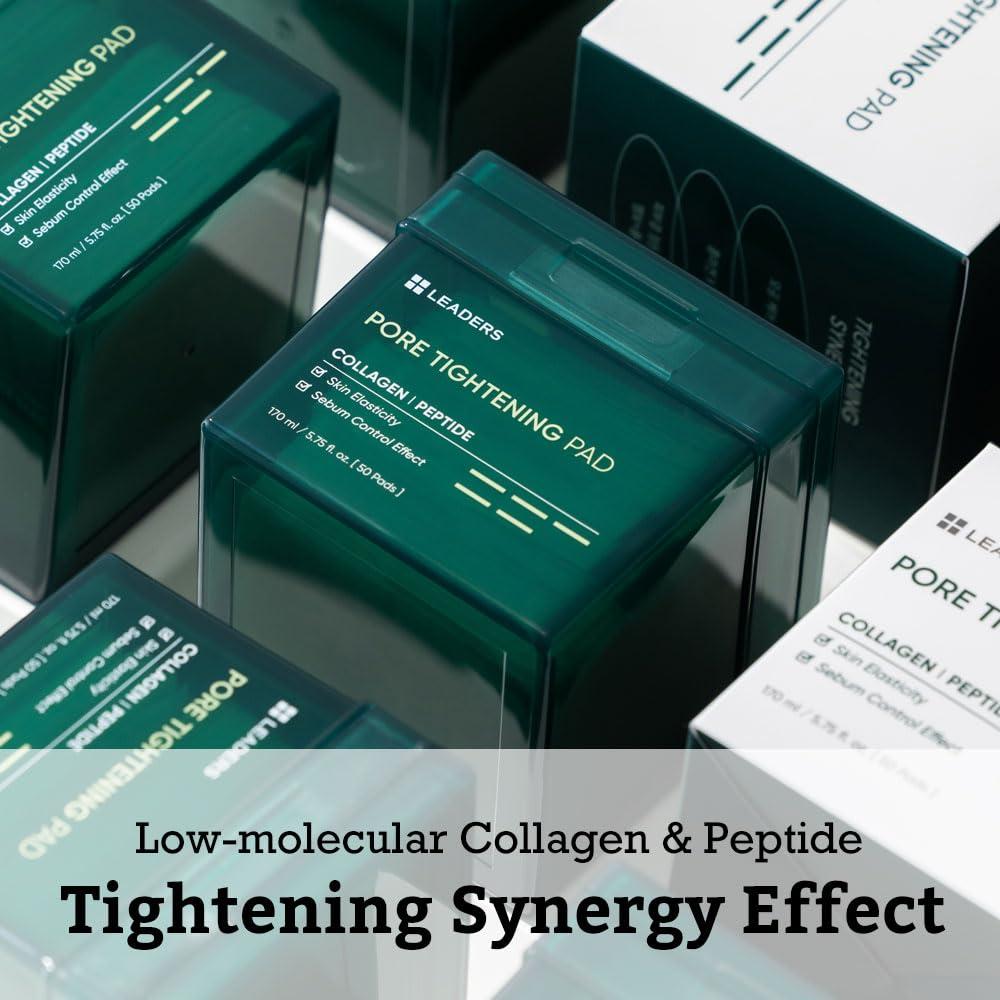 Almohadillas Tónicas Astringentes Leaders 50 unidades 170ml