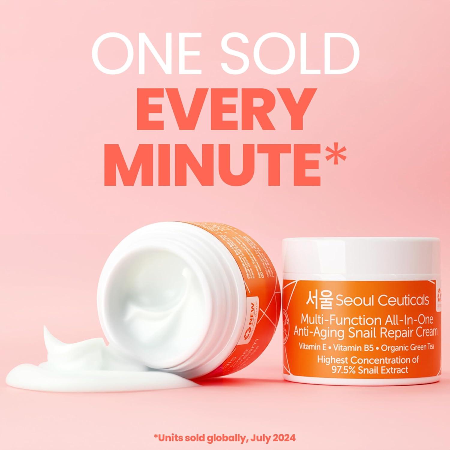 Kit de Cuidado de Piel Coreano - Suero y Crema de Caracol