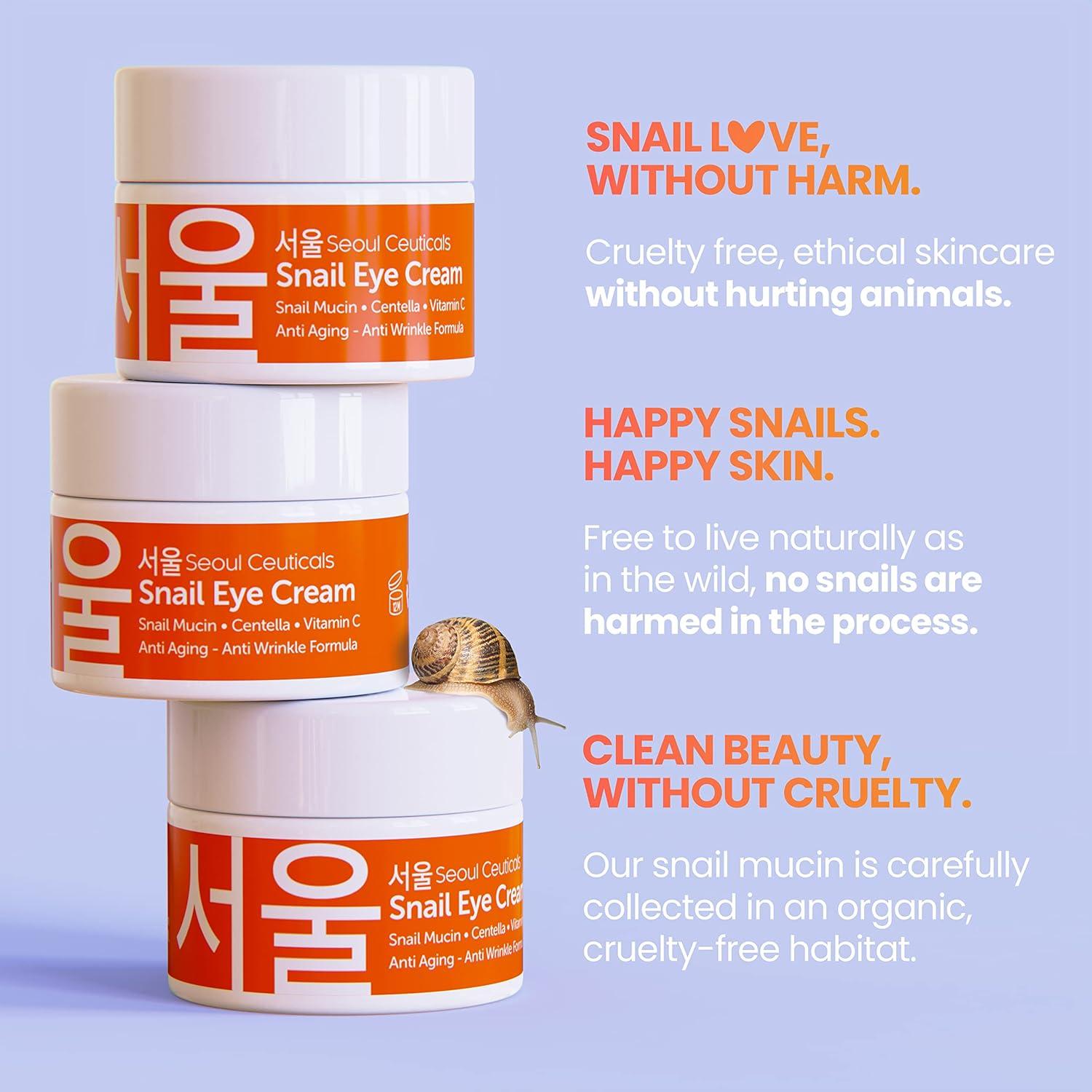 Kit de Cuidado de Piel Coreano - Suero y Crema de Caracol