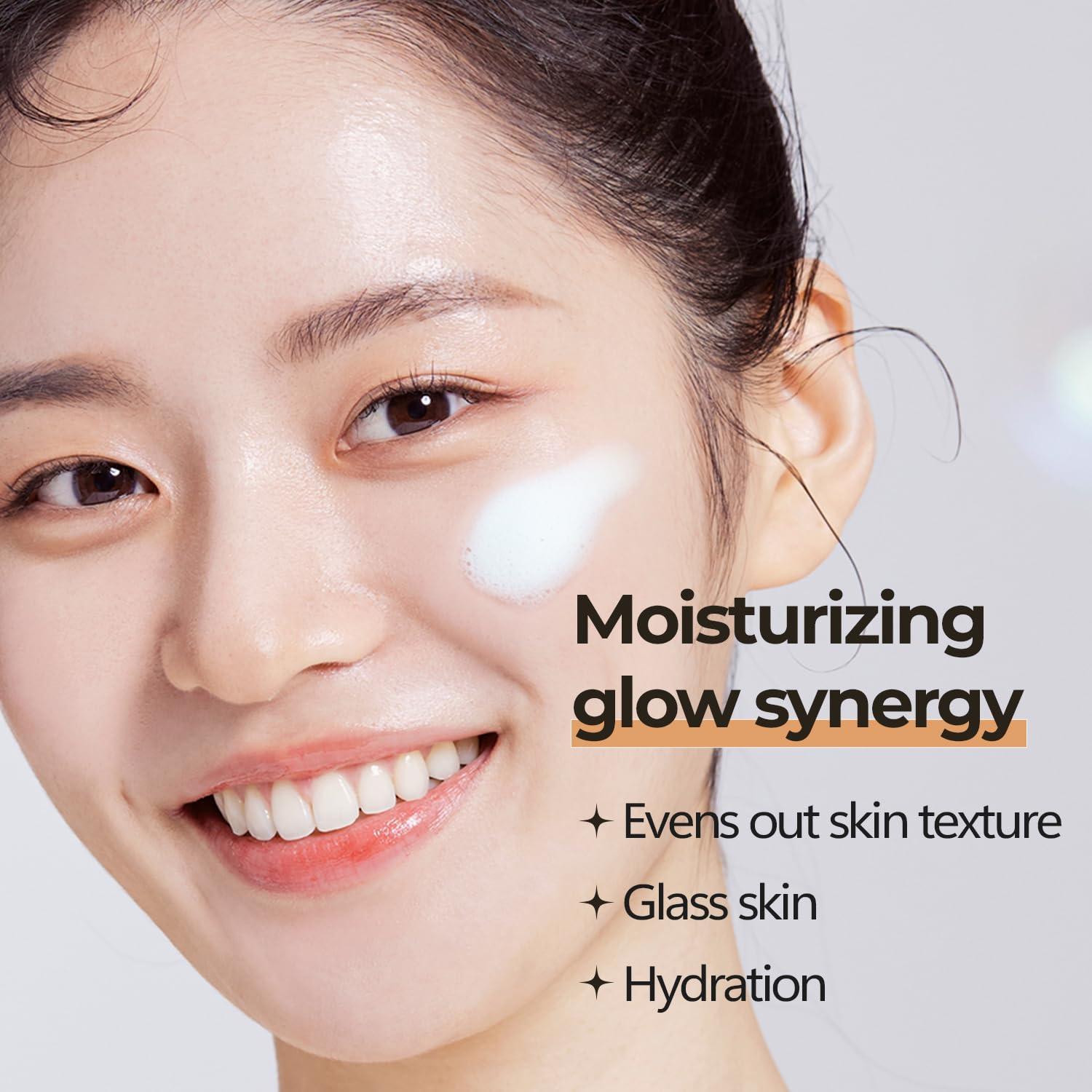 FABYOU Conjunto de Cuidado Facial Arroz y Niacinamida 3 Piezas