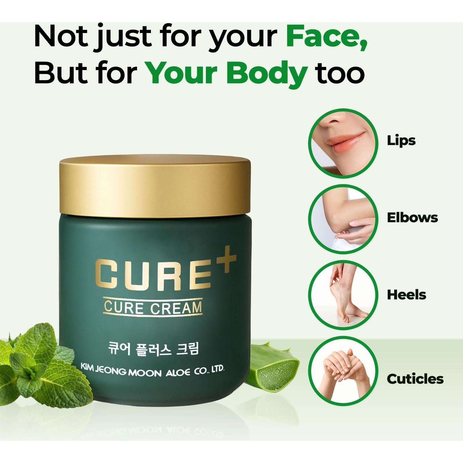 Bálsamo Hidratante de Aloe Arborescens CURE 80 ml para Piel Seca