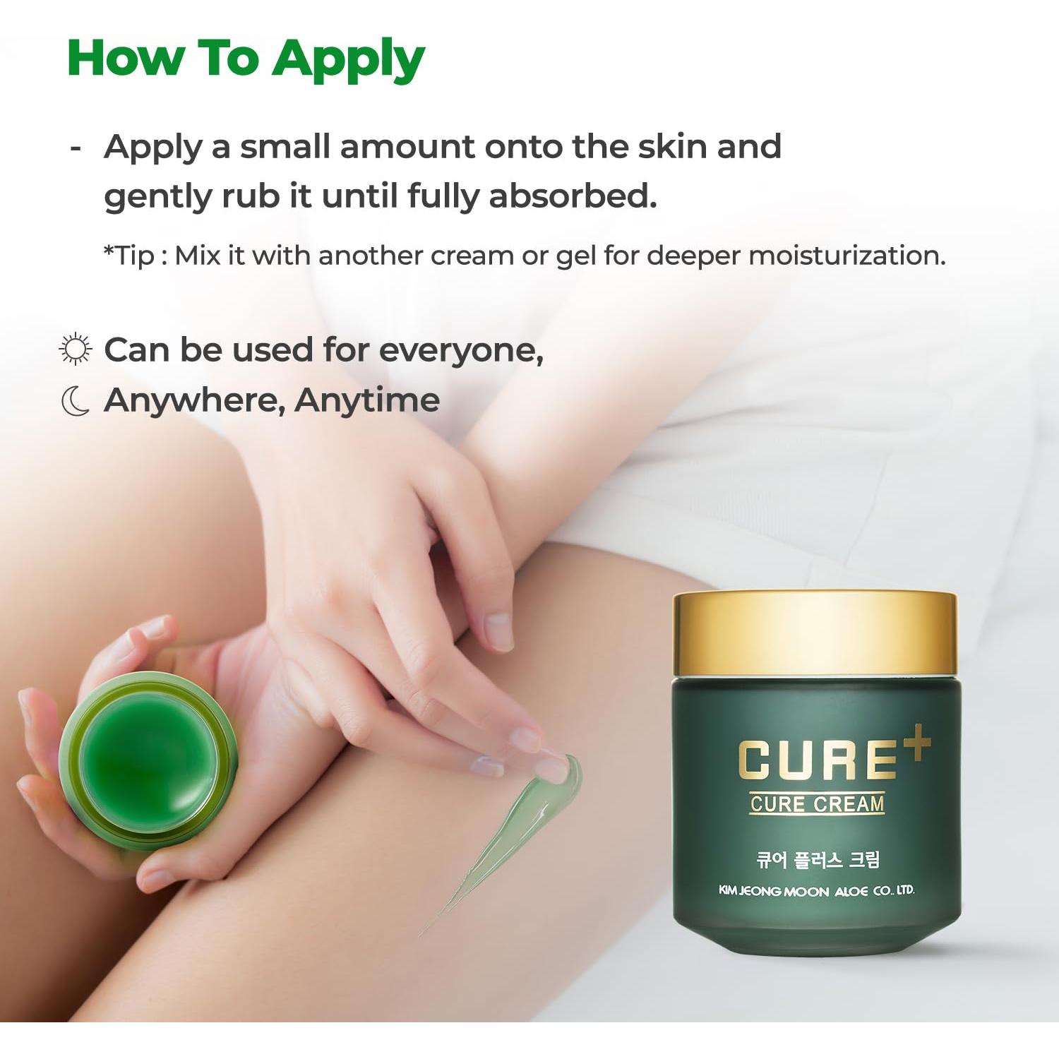 Bálsamo Hidratante de Aloe Arborescens CURE 80 ml para Piel Seca