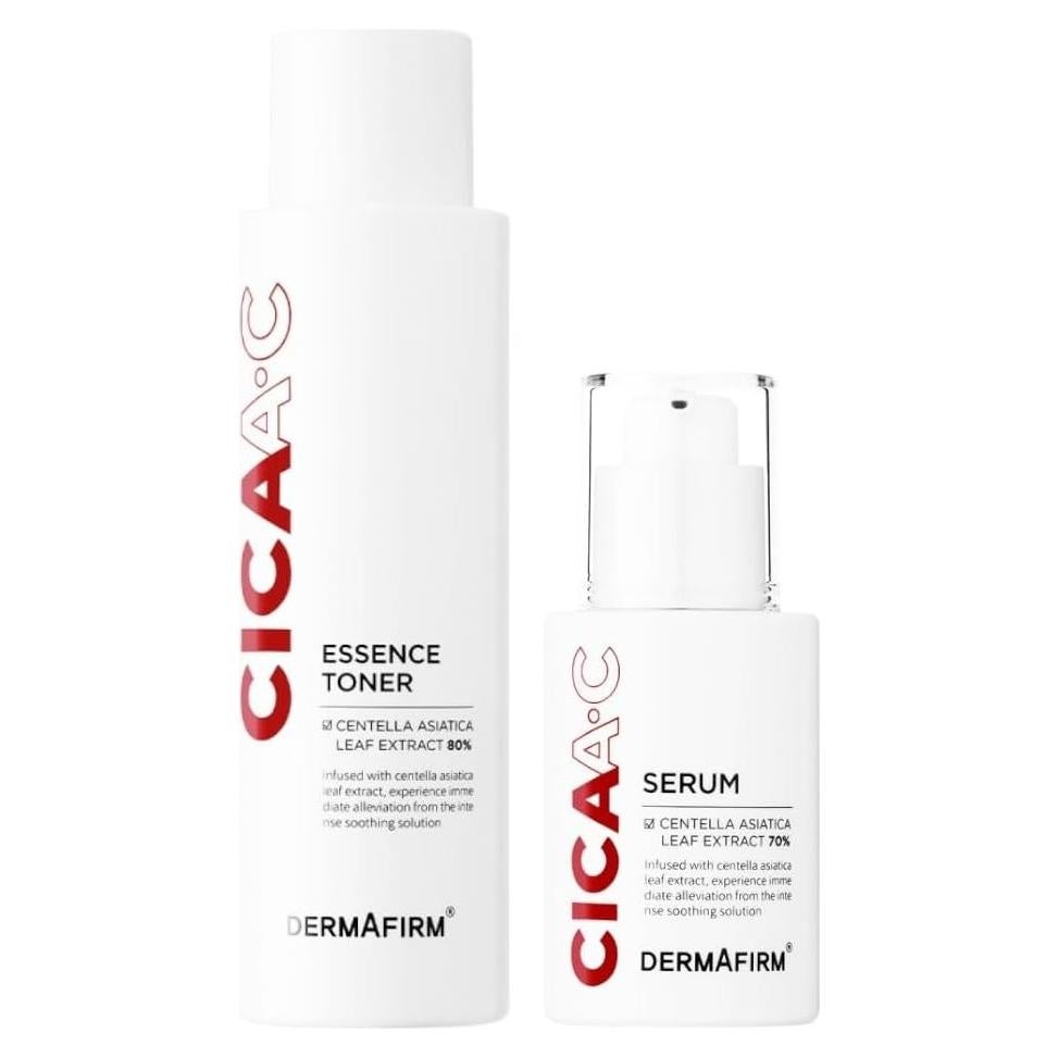 Set Dermafirm CICA AC Toner y Serum - Cuidado Piel Coreano