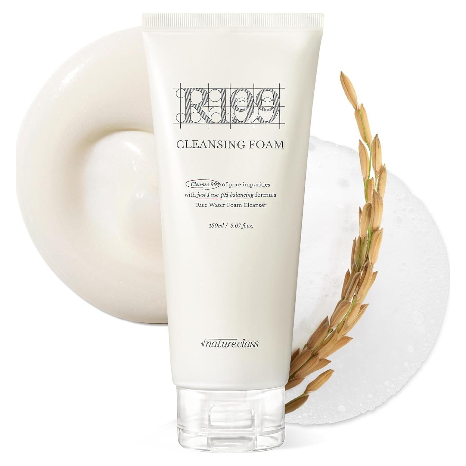 Espuma Limpiadora Suave NATURECLASS R199 150ml - Hidratante y Exfoliante