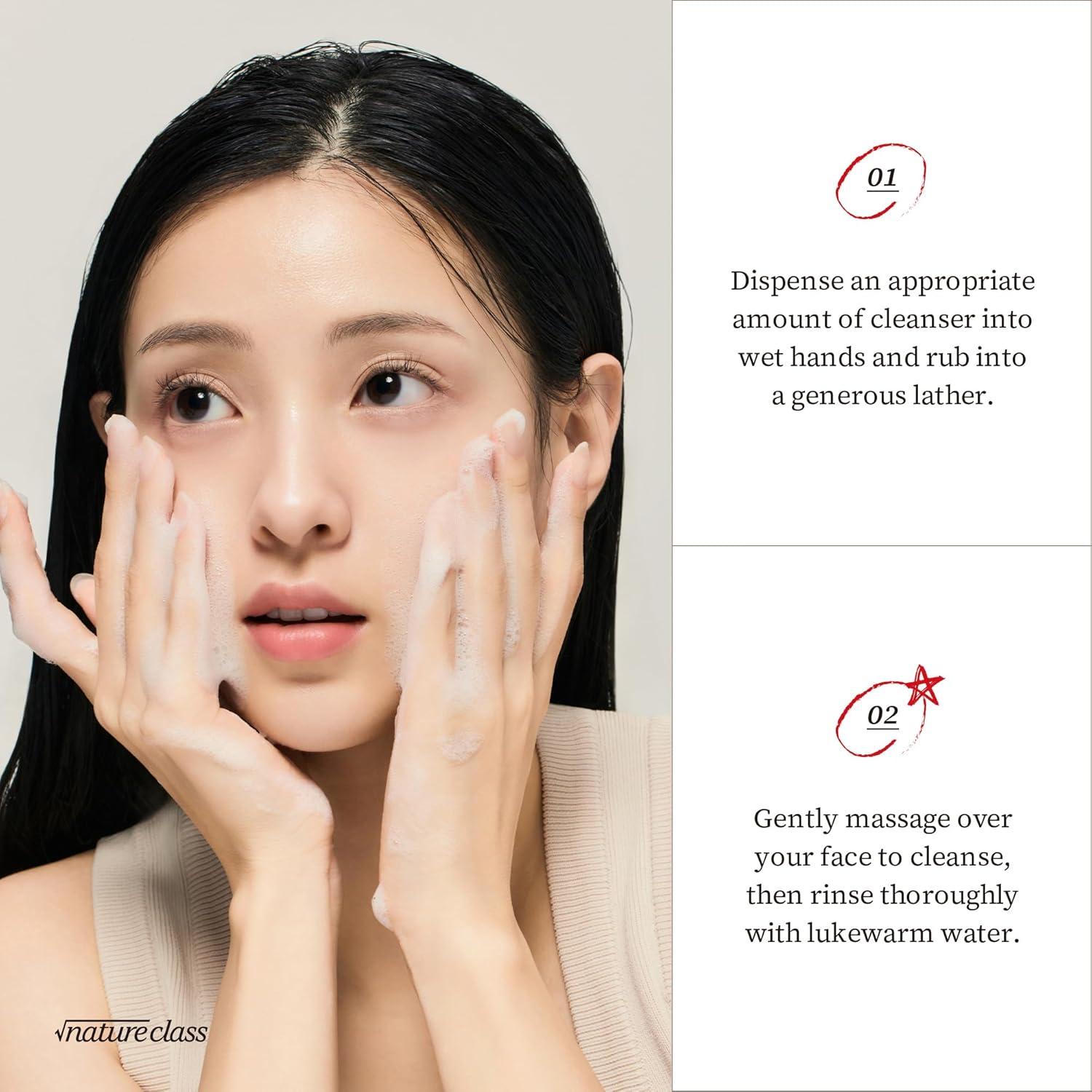 Espuma Limpiadora Suave NATURECLASS R199 150ml - Hidratante y Exfoliante