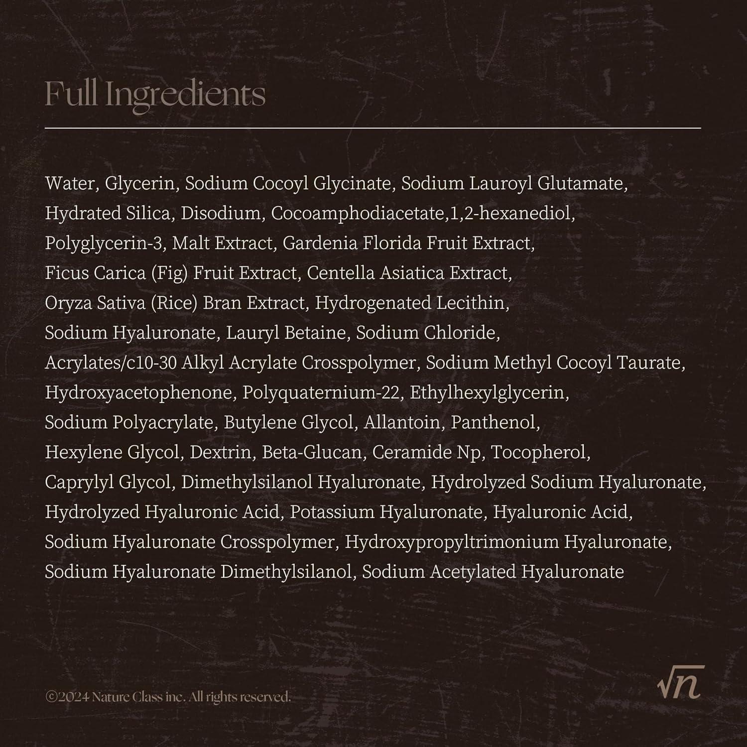 Espuma Limpiadora Suave NATURECLASS R199 150ml - Hidratante y Exfoliante