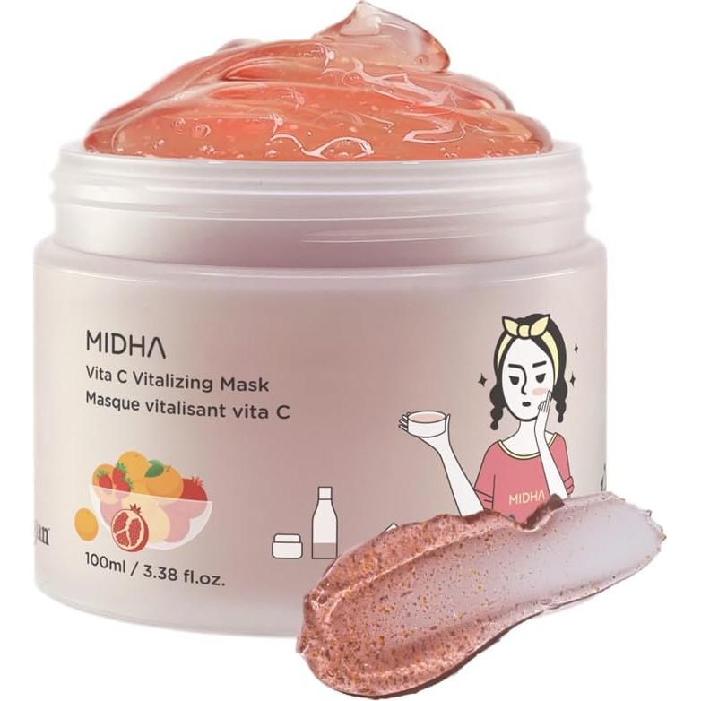 Mascarilla Vitalizante Vita C Bluwha 100ml Gel Hidratante