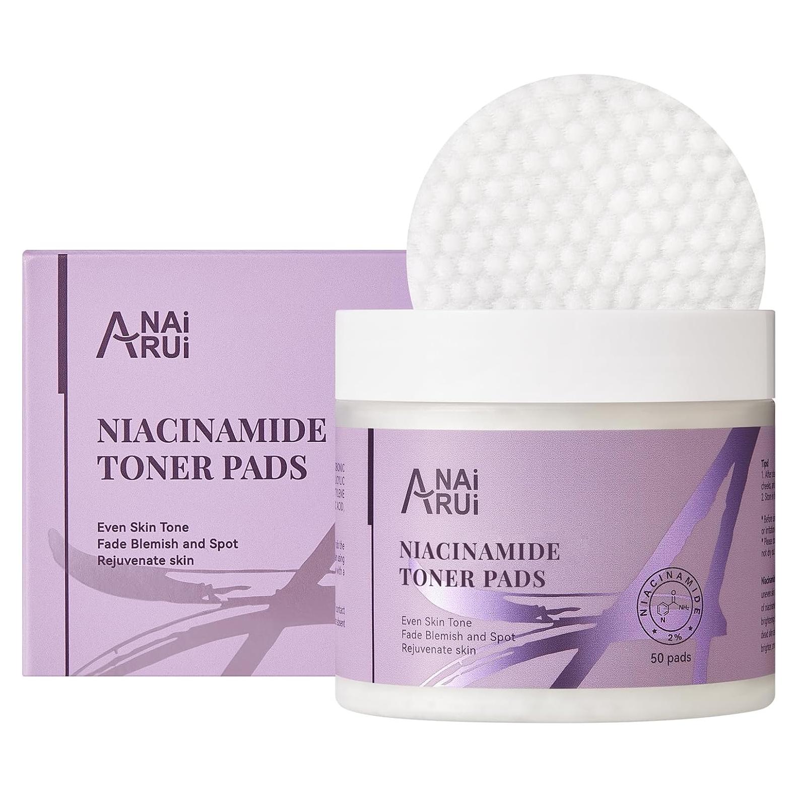 Almohadillas Faciales ANAI RUI Niacinamida 50 Unidades