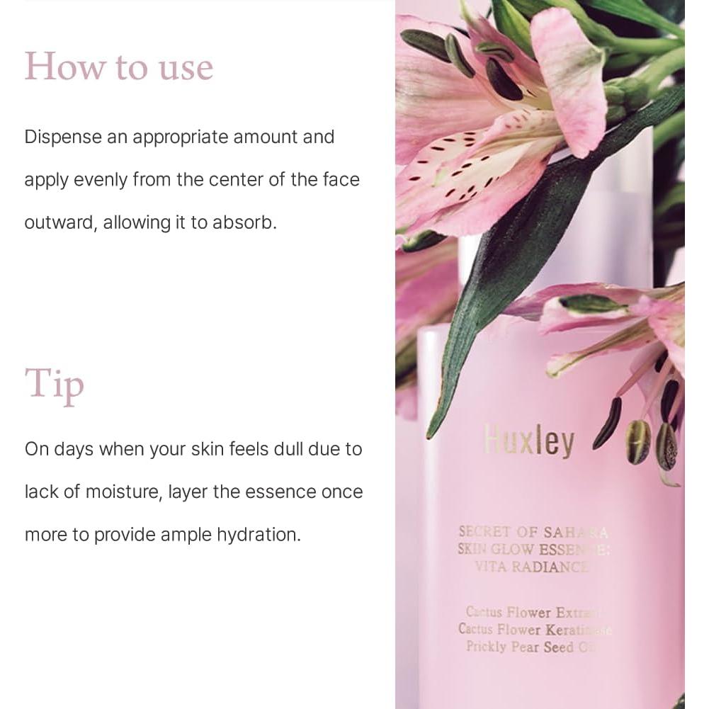 Esencia Hidratante Huxley Vita Radiance 50ml - Cuidado Piel Coreano