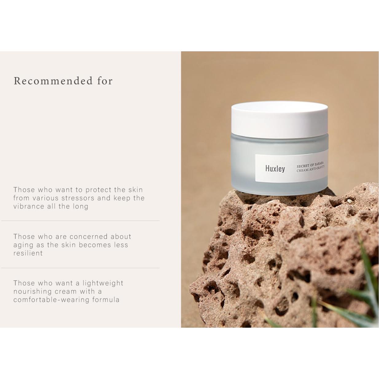 Crema Anti-Gravedad Huxley Secreto del Sahara 50 ml