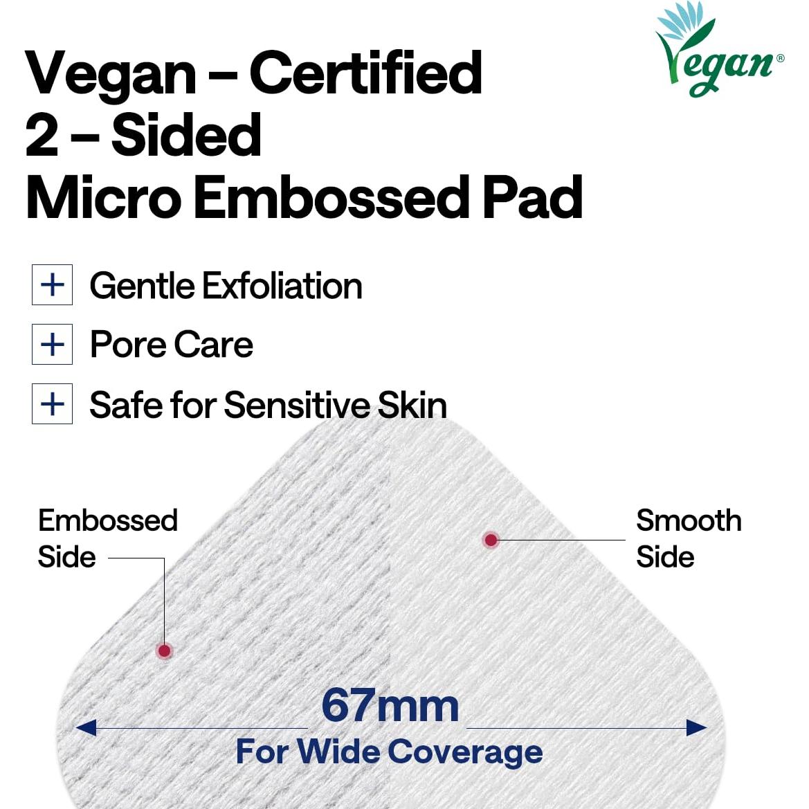 Almohadillas Exfoliantes Veganas MEDIHEAL 90 Unidades - Peeling Facial con LHA y Enzimas de Papaya