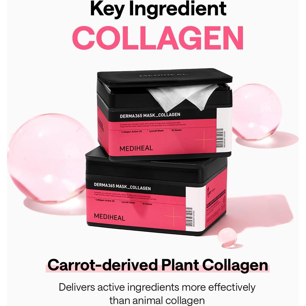 Mediheal Mascarilla de Colágeno 30 Unidades Hidratante
