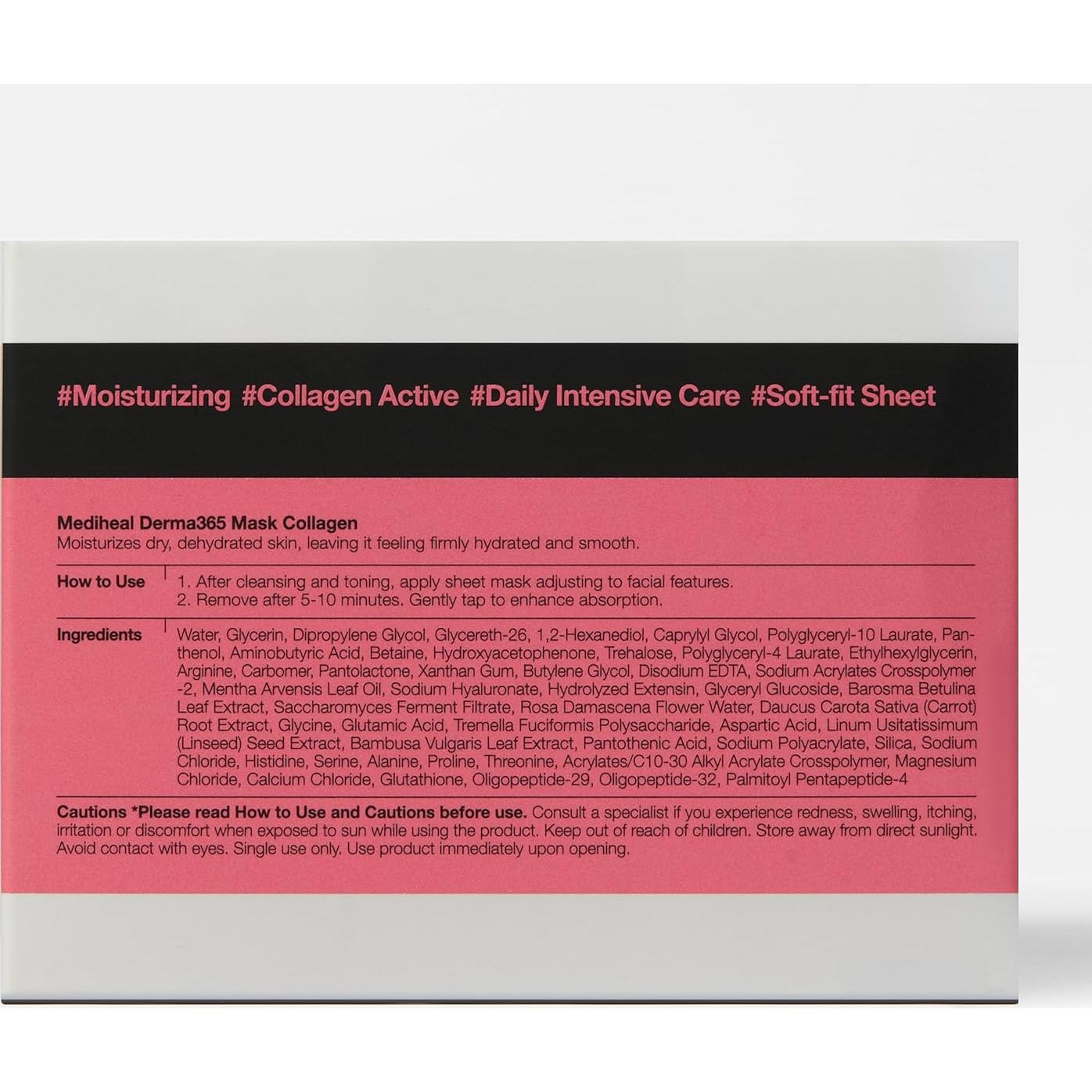 Mediheal Mascarilla de Colágeno 30 Unidades Hidratante