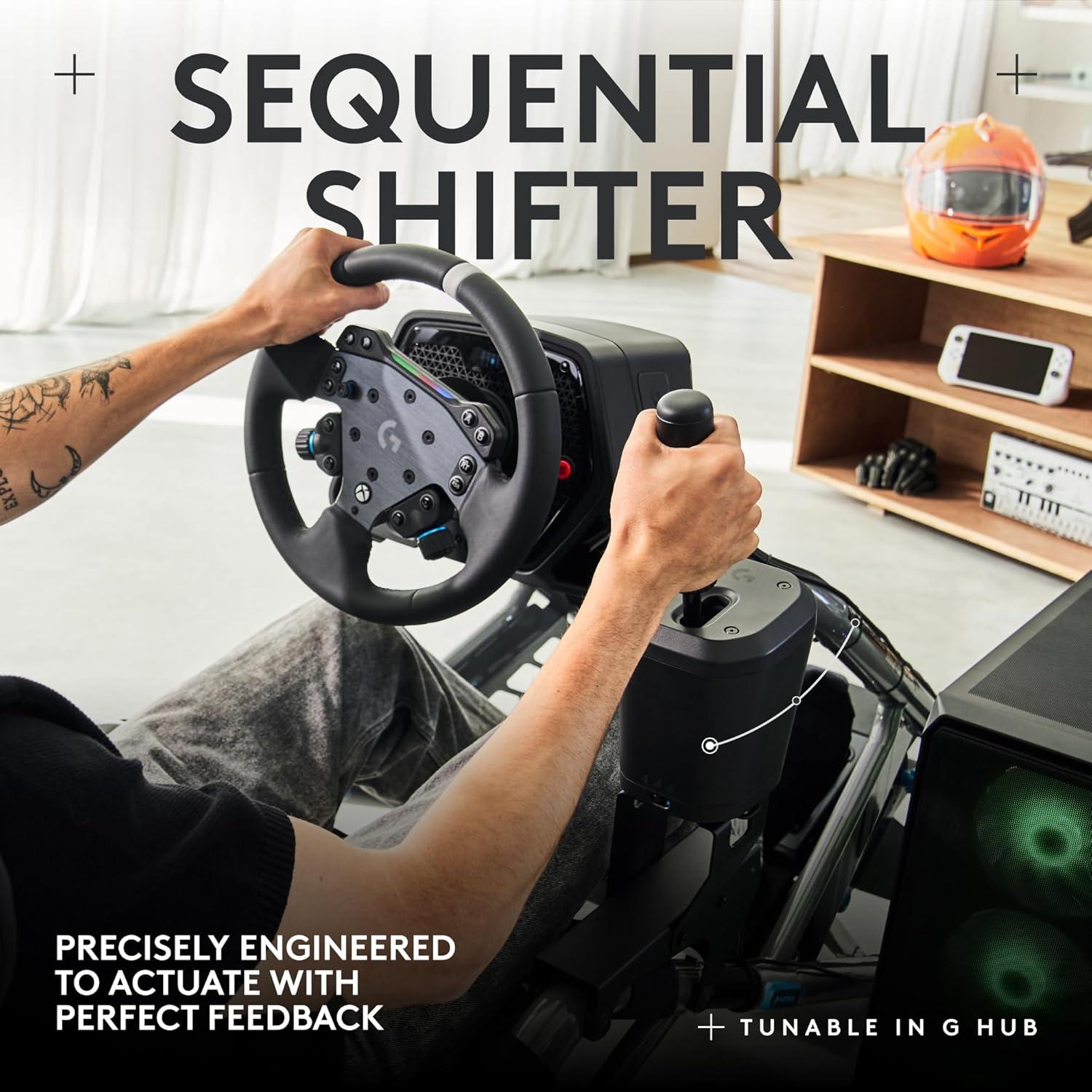 Logitech G RS Shifter y Freno de Mano 2 en 1 para PC