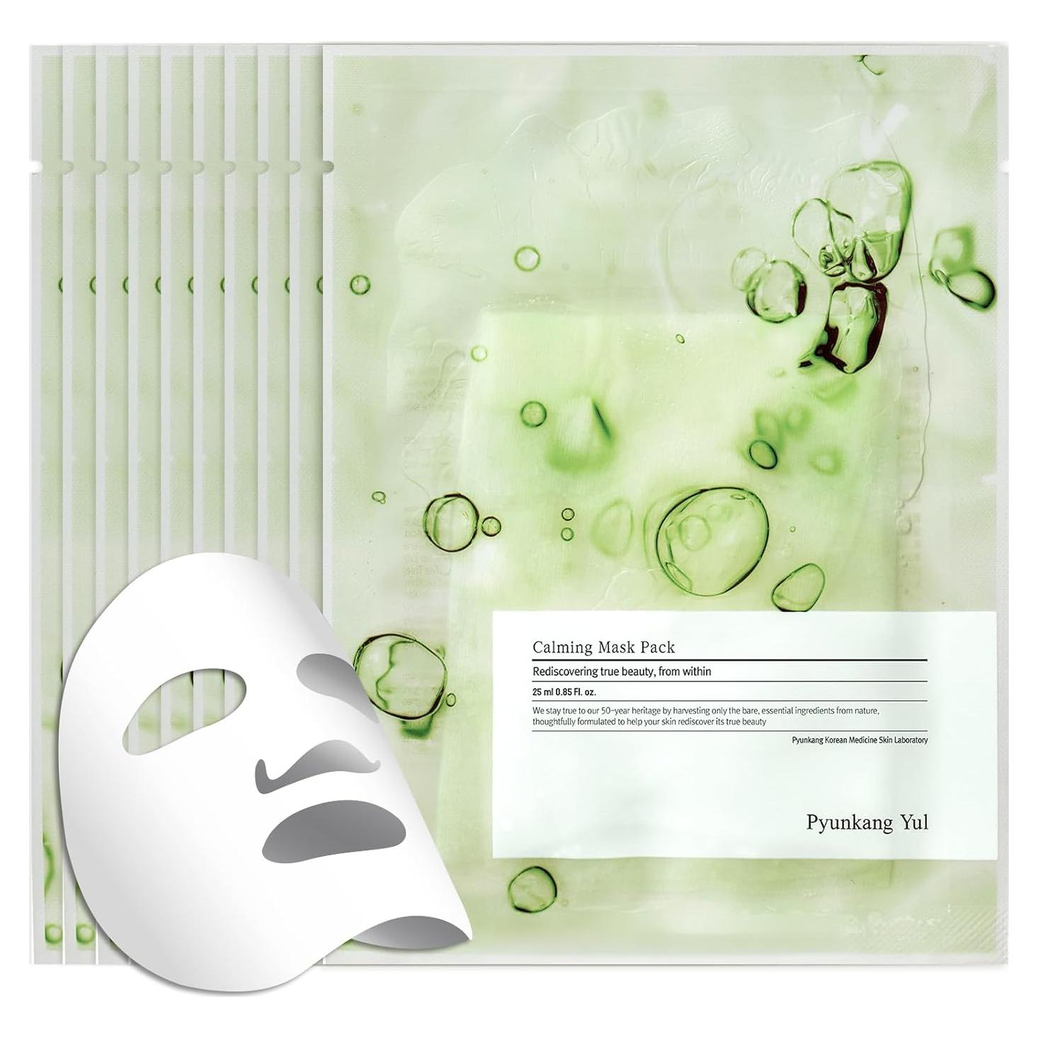 Mascarilla Facial Calmante Ceramida Pyunkang Yul 10 PCS