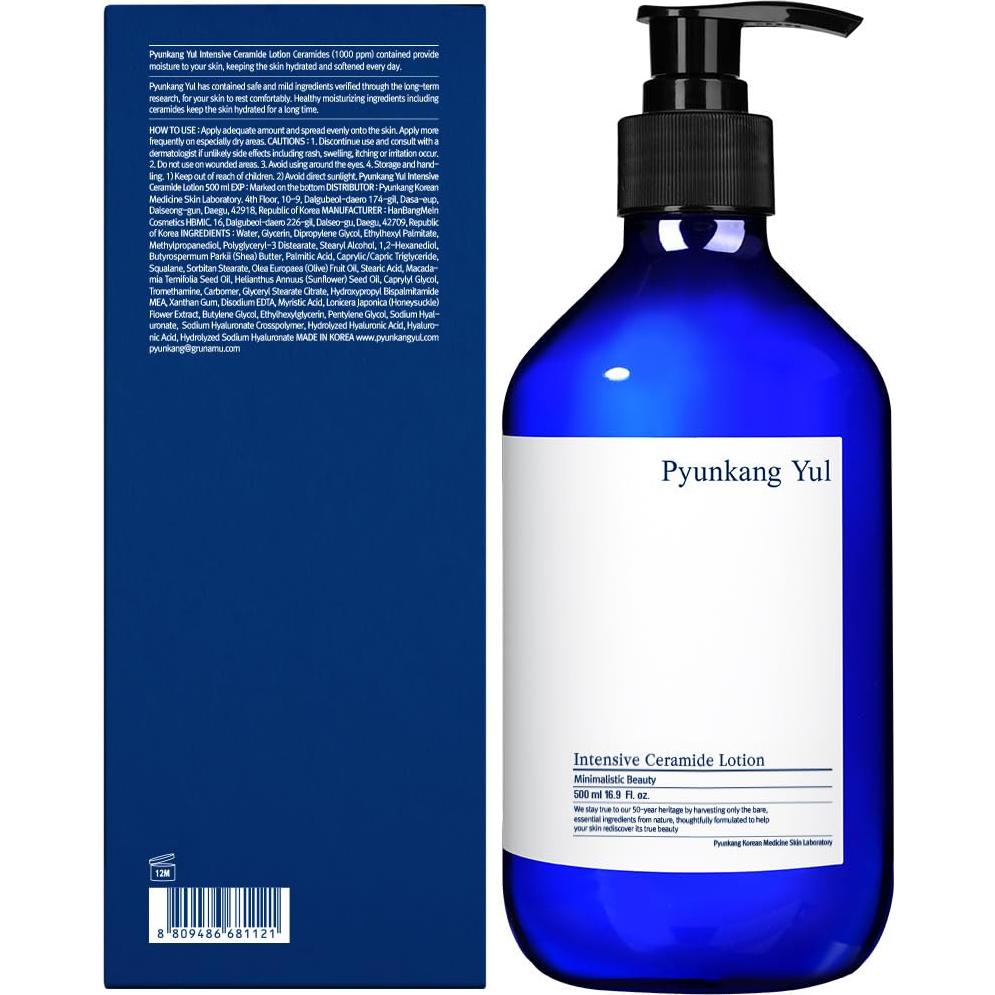 Loción Hidratante Pyunkang Yul 500ml - Ceramida y Ácido Hialurónico